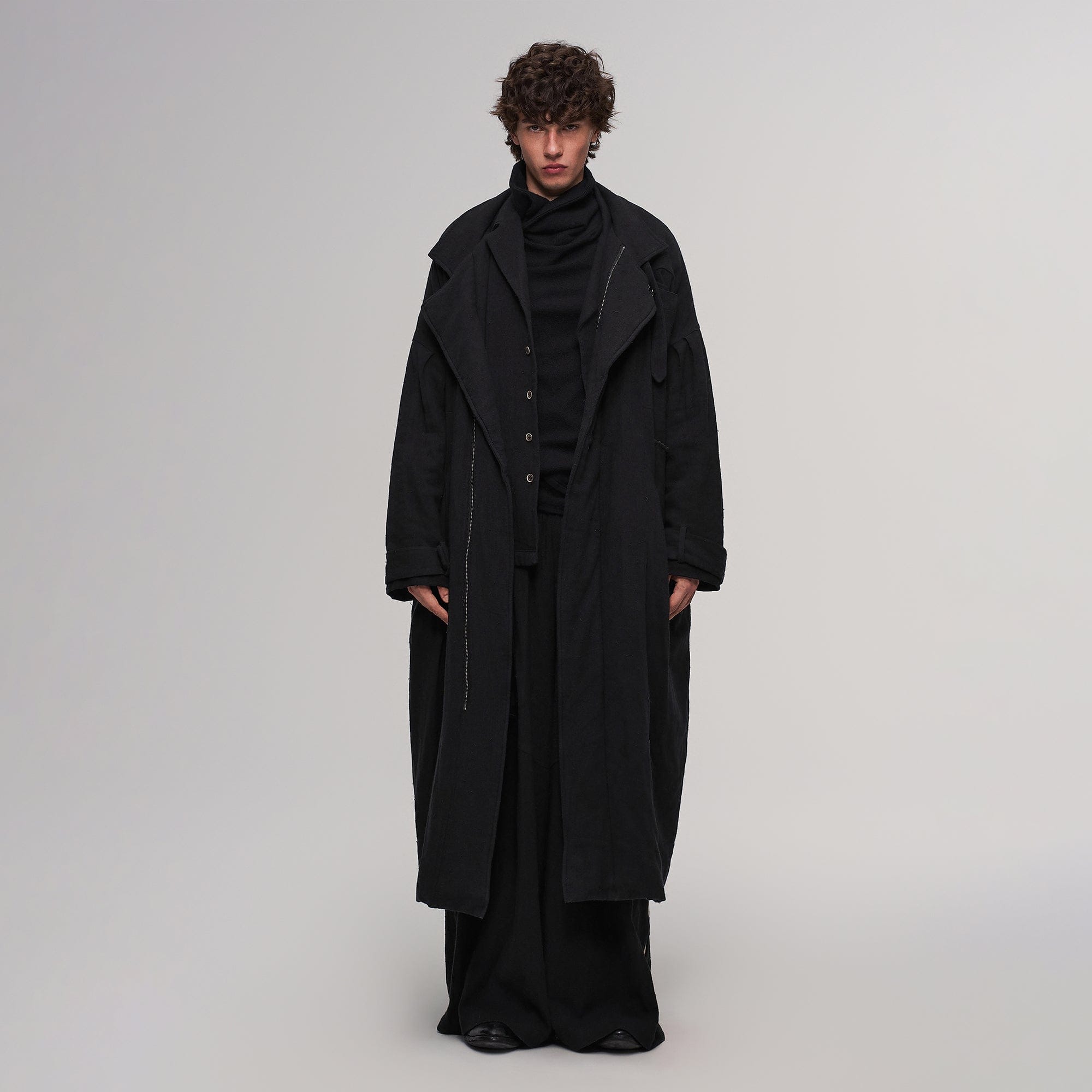 ILNya Nieternite Nifutur Essential Linen-Blend Oversized 3M Coat