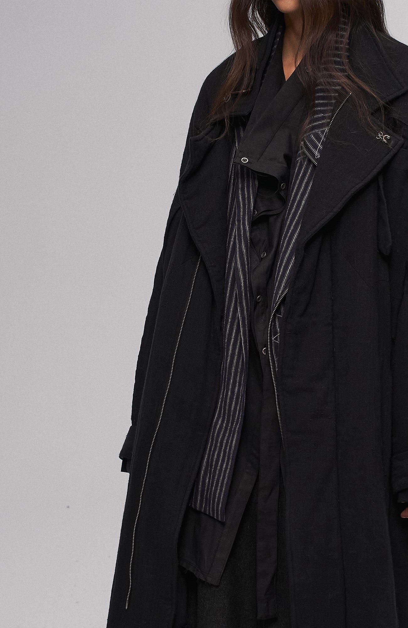 ILNya Nieternite Nifutur Essential Linen-Blend Oversized 3M Coat