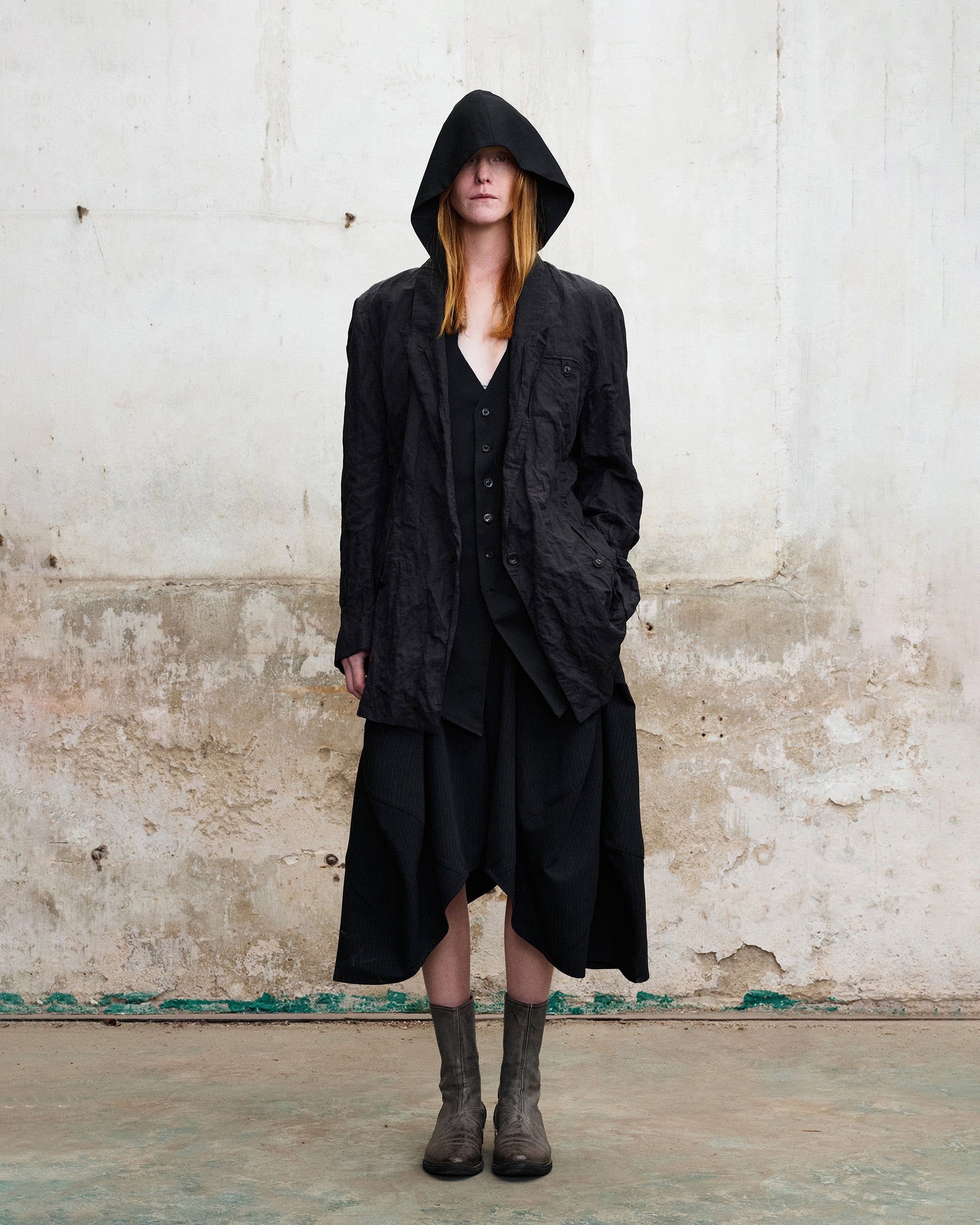 ILNya Nieternite Nifutur Hooded Waist-Cinched Vest