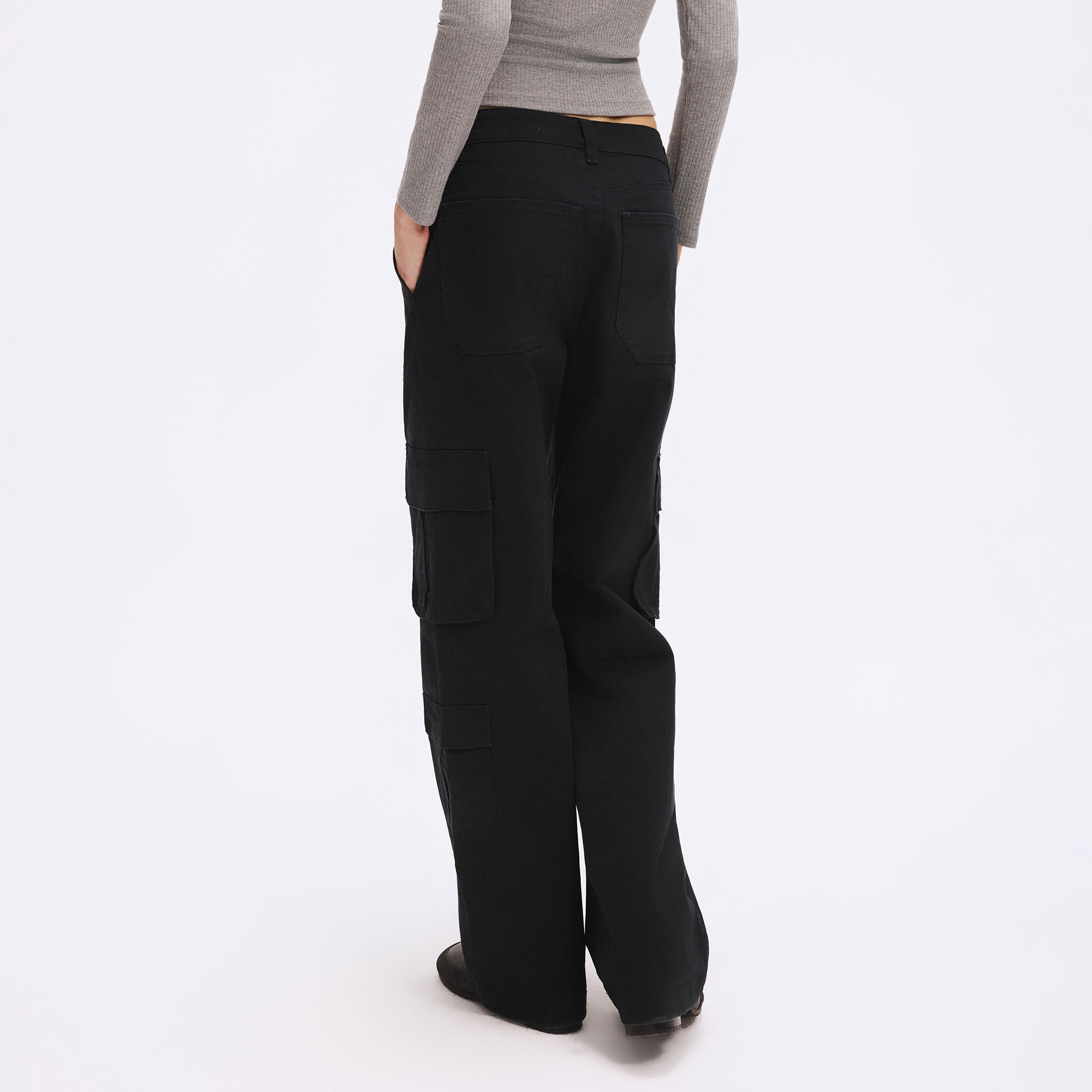 ARTIFICIAL WORLD Washed Straight-Leg Cargo