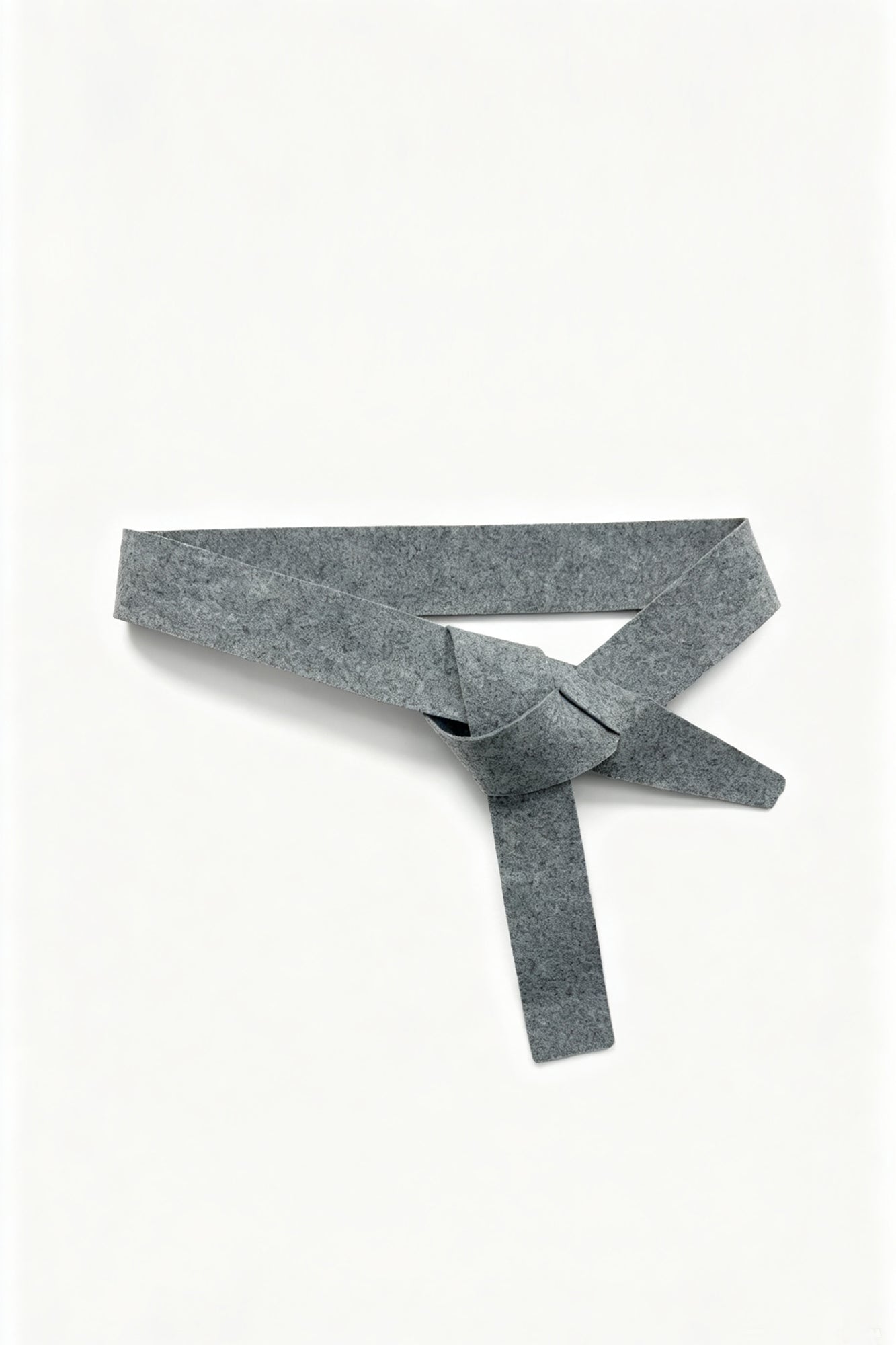 VERSION9 Wide Tie Wool-Blend Belt