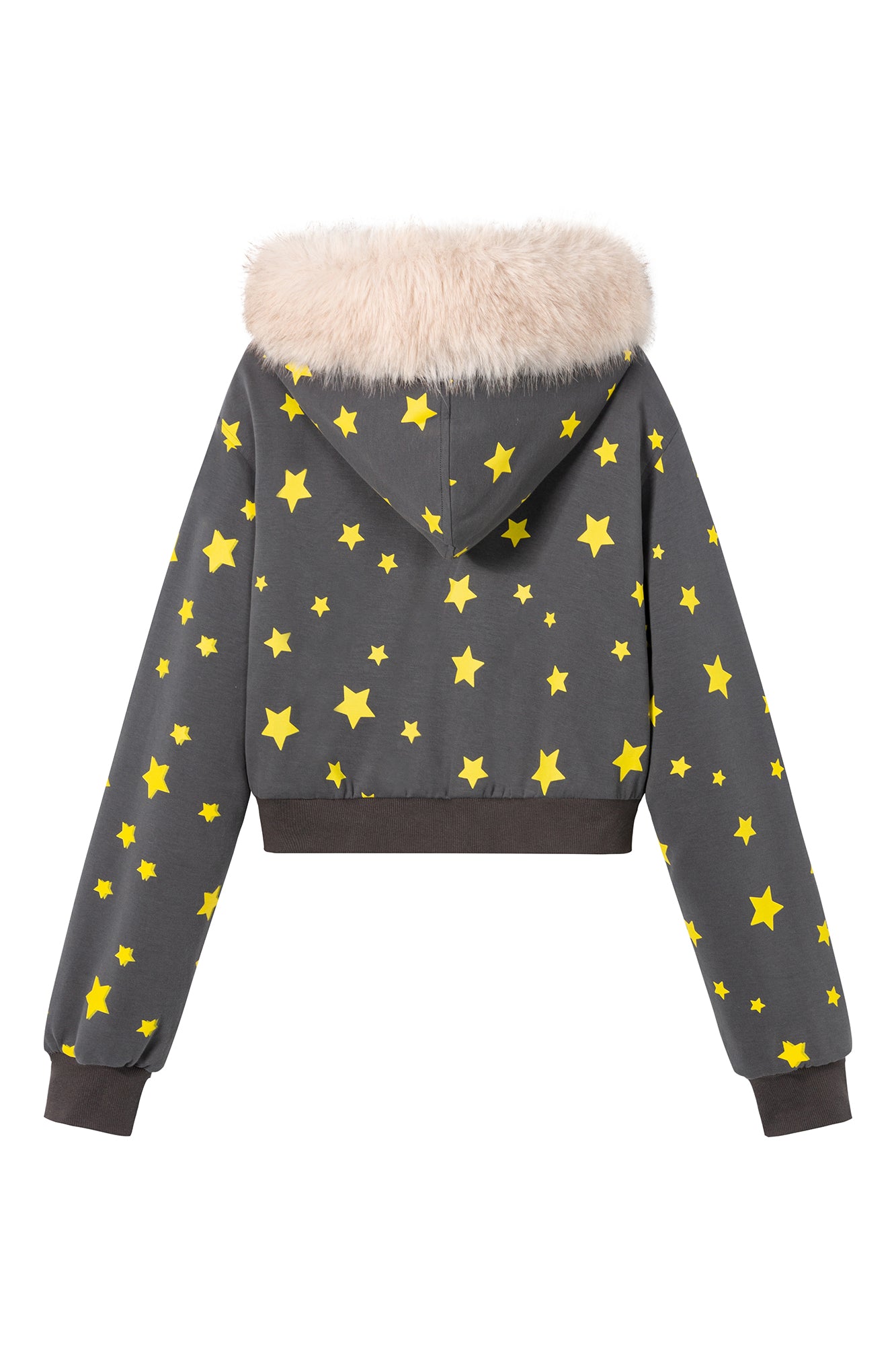 SOFITTE Star Full-Print Faux-Fur Lined Jacket