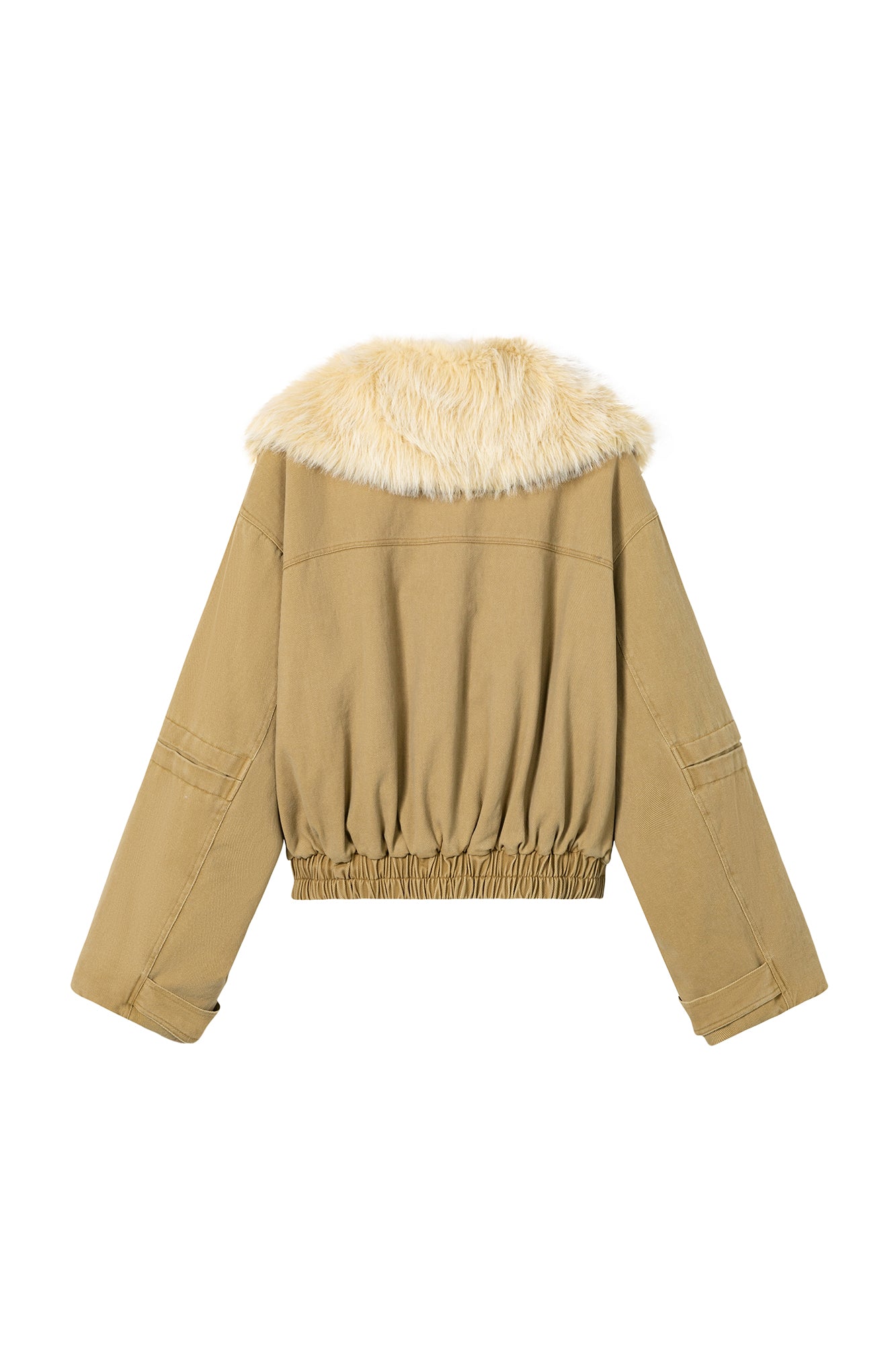 SOFITTE Faux-Fur Lined Utility Bomber Jacket