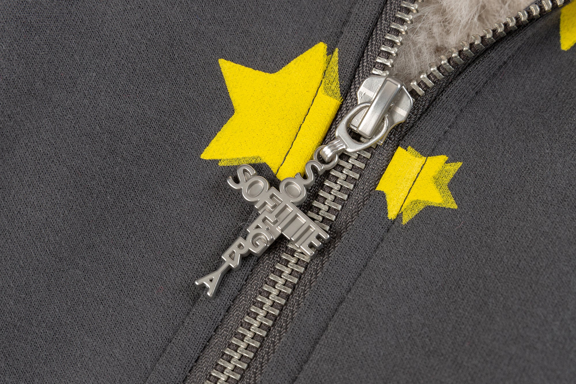 SOFITTE Star Full-Print Faux-Fur Lined Jacket