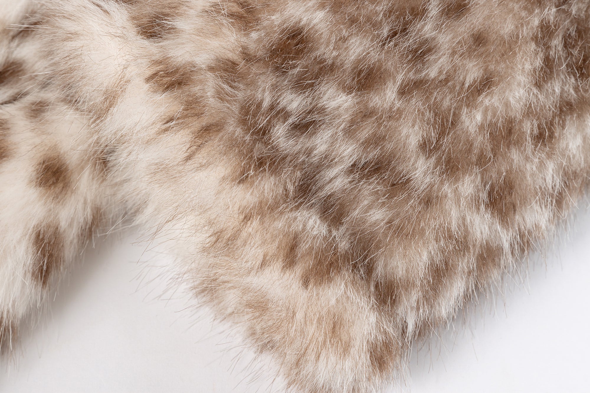 SOFITTE Retro Leopard Faux Fur Jacket