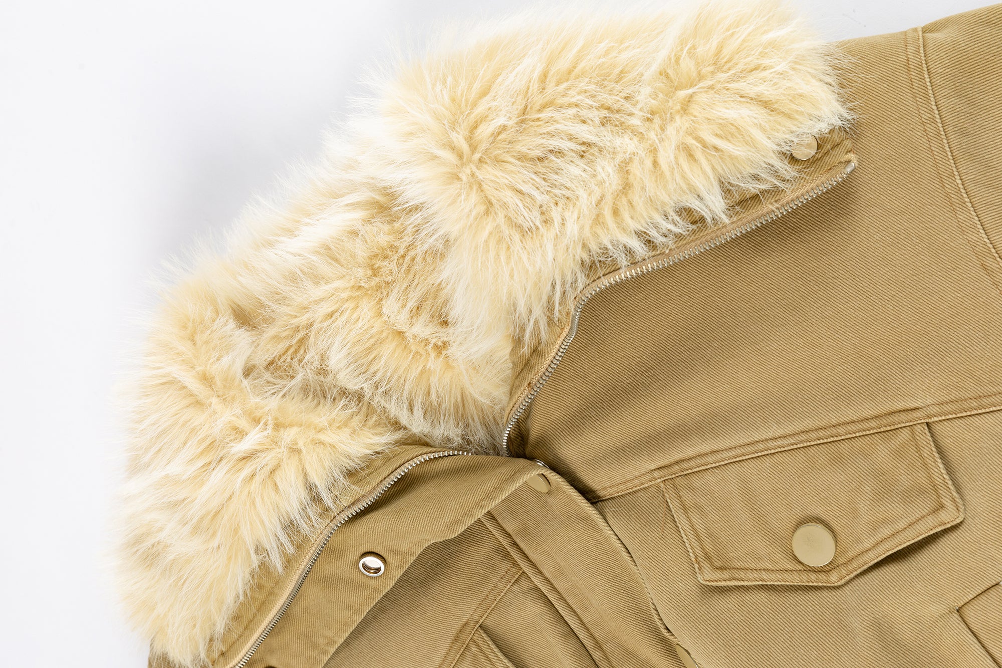 SOFITTE Faux-Fur Lined Utility Bomber Jacket