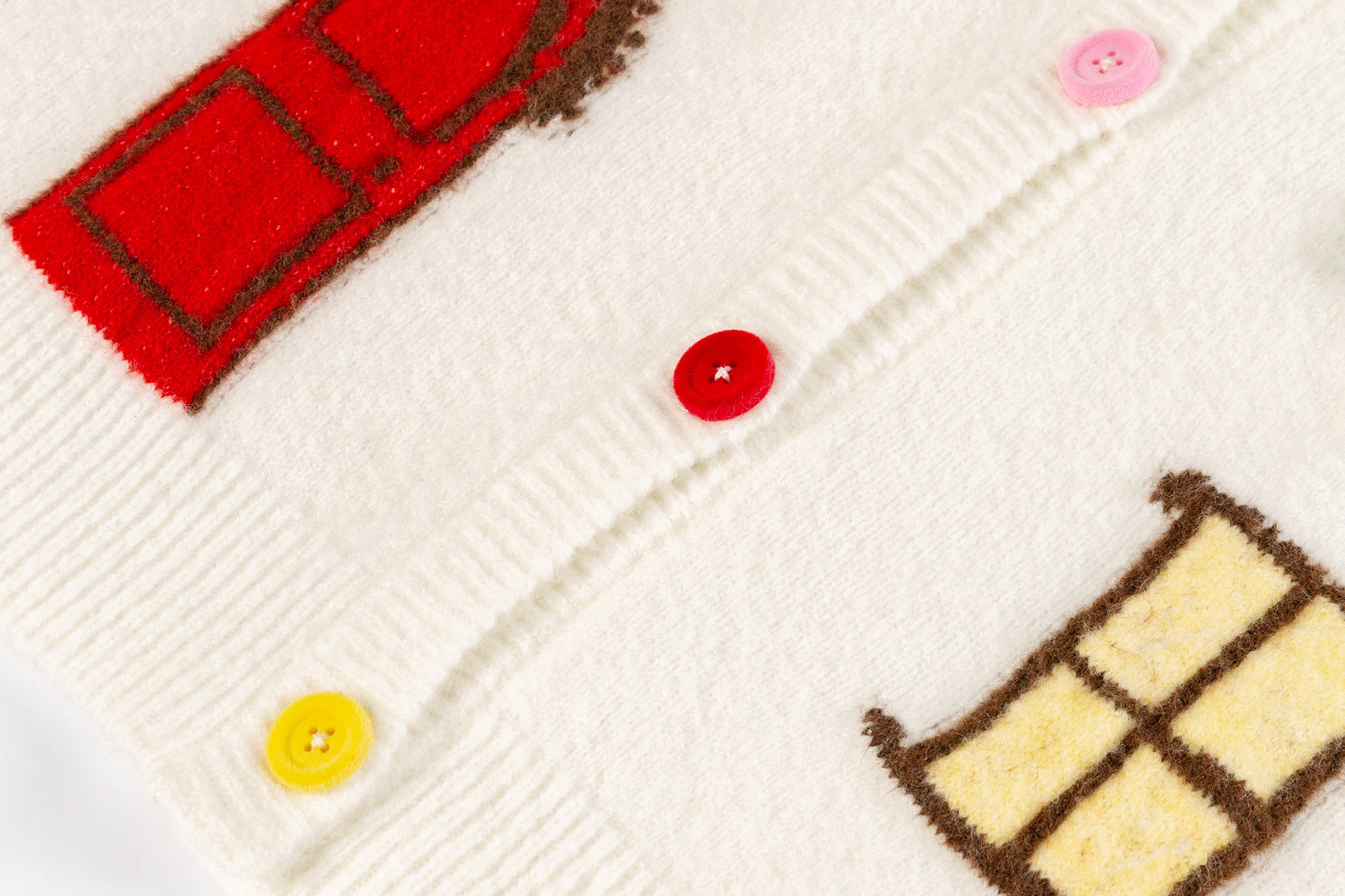 SOFITTE Flowers & Bees Window Embellished Cardigan