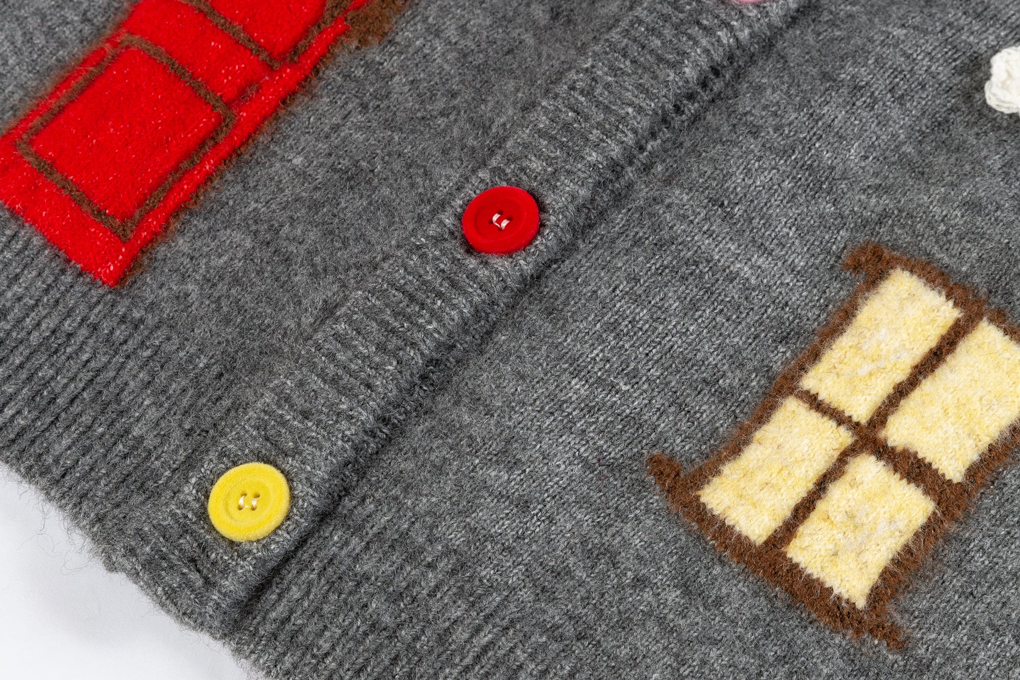 SOFITTE Flowers & Bees Window Embellished Cardigan