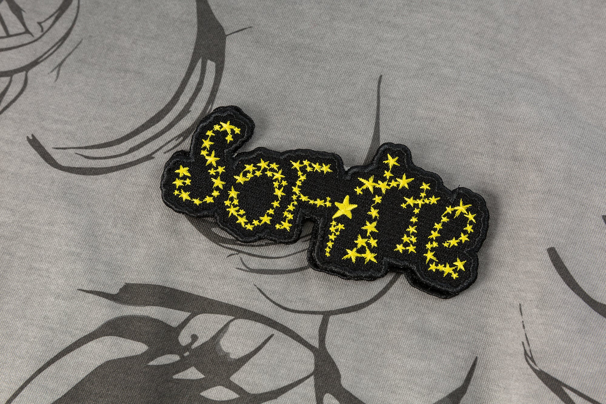 SOFITTE Manga Girl Graphic Washed Long-Sleeve Tee