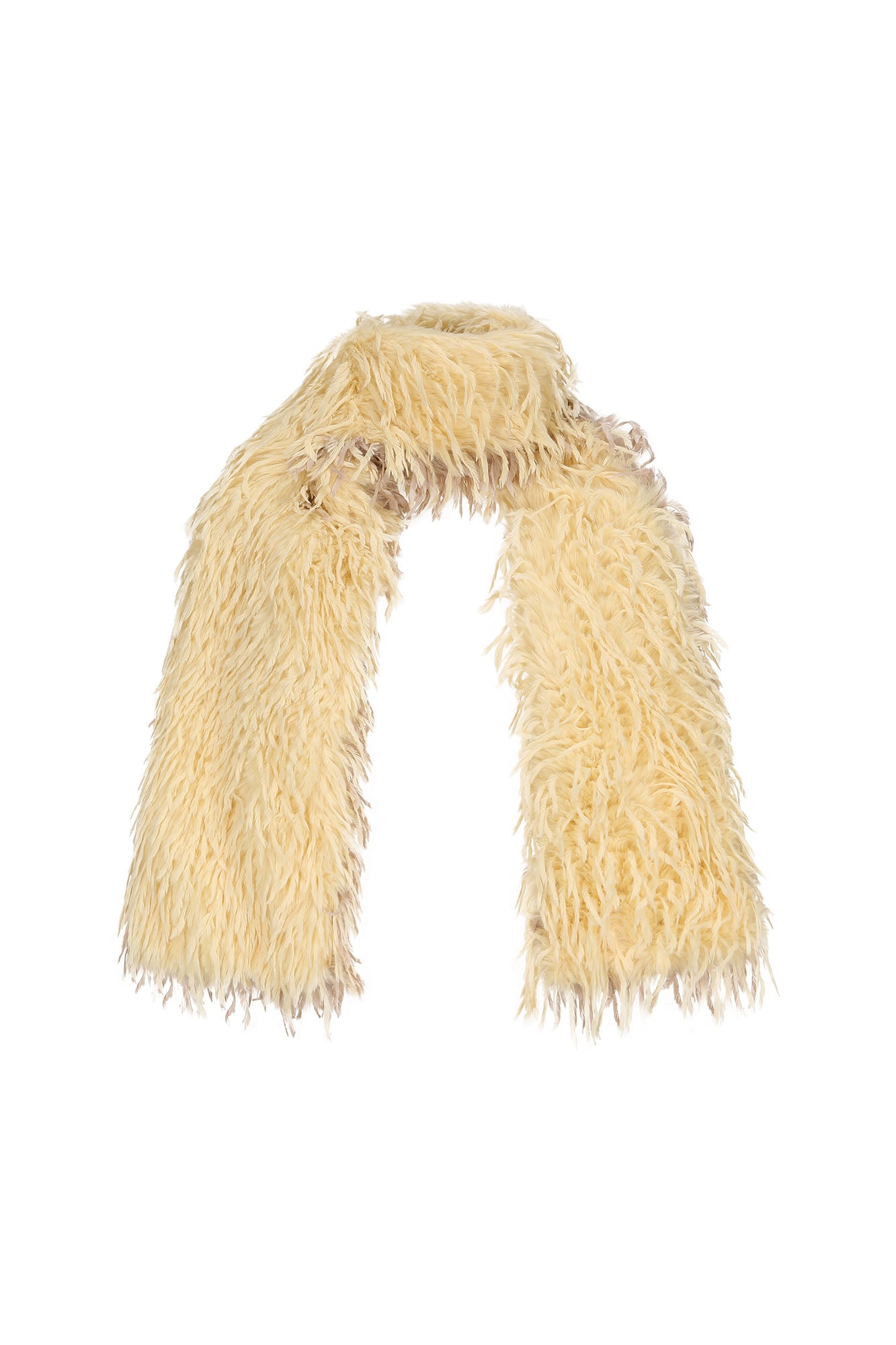 NEVER OFFEND L ANGEL Shaggy Faux Fur Scarf