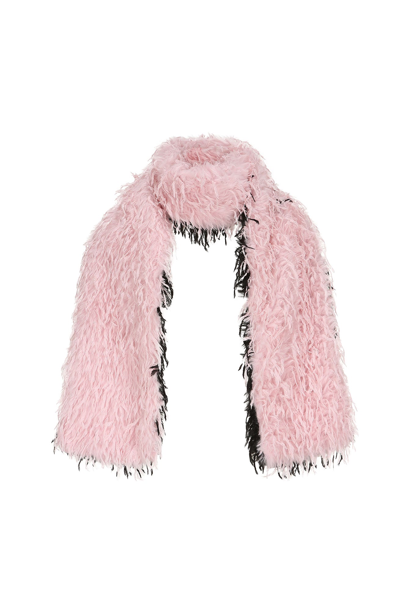 NEVER OFFEND L ANGEL Shaggy Faux Fur Scarf