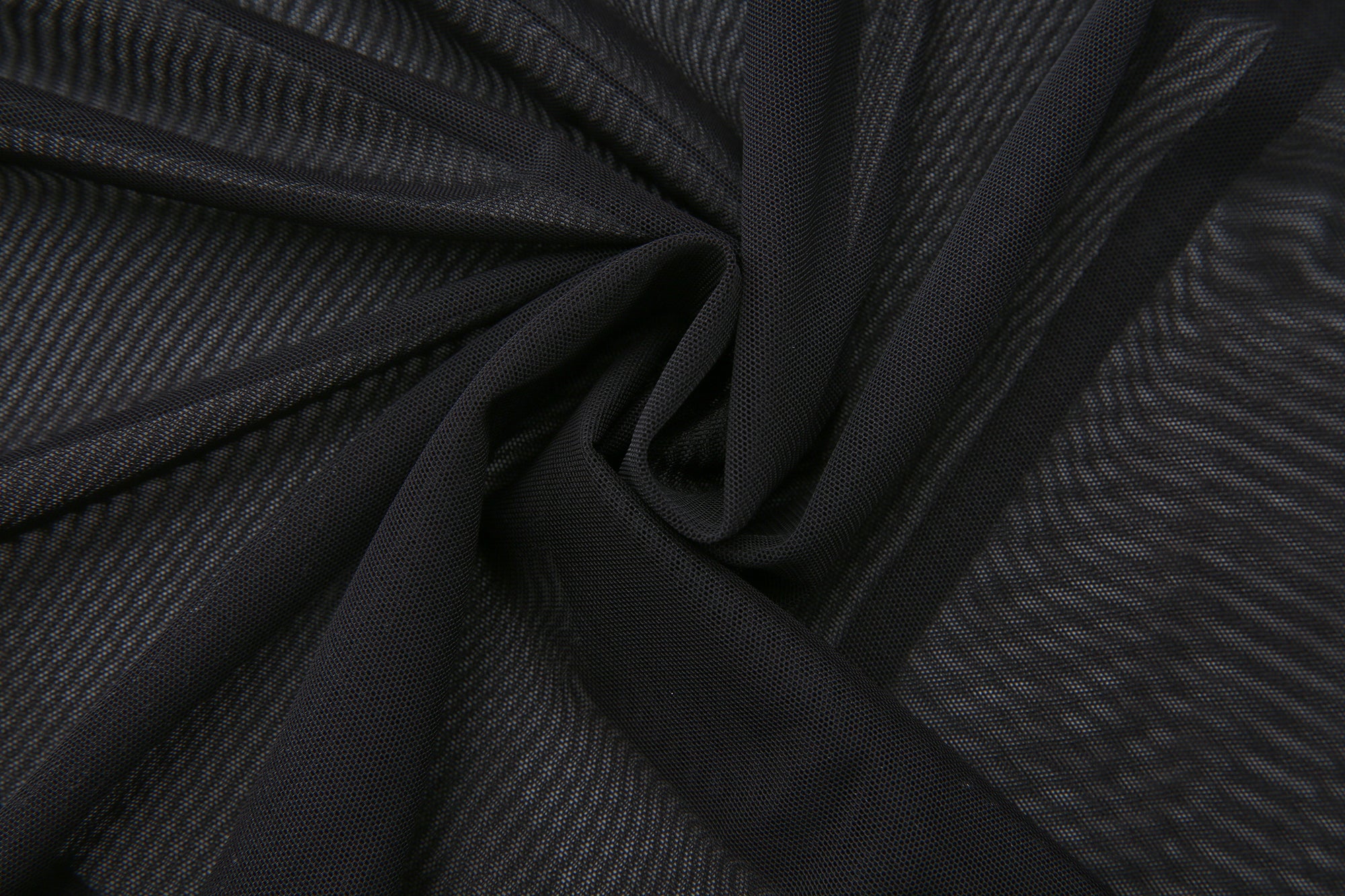 NEVER OFFEND L ANGEL Faux Leather Sheer Paneled Train Dress