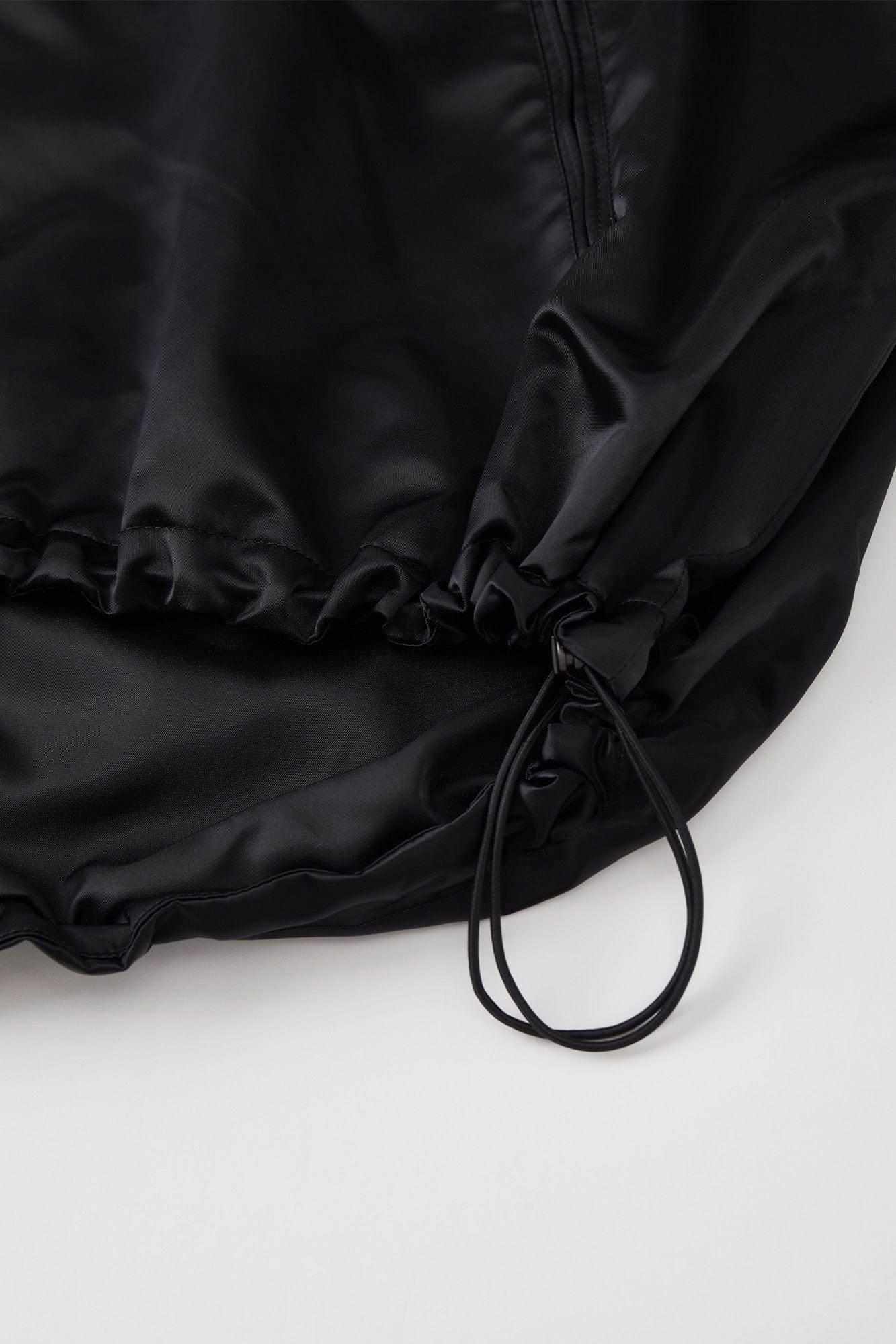 OPICLOTH Satin Batwing Drawstring Oversized Jacket, premium urban and streetwear designers apparel on PROJECTISR.com, OPICLOTH