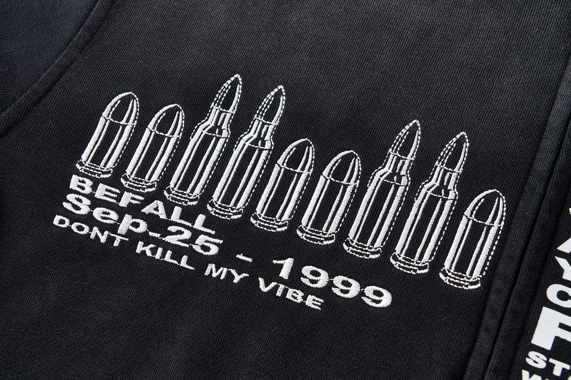 SAVAGEGROWTHWORLD Bullet Hole Graphic Washed Zip-Up Hoodie, premium urban and streetwear designers apparel on PROJECTISR.com, SAVAGEGROWTHWORLD