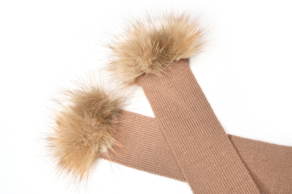 JYOSEI Merino Wool-Blended Spliced Oversized Tie Sweater