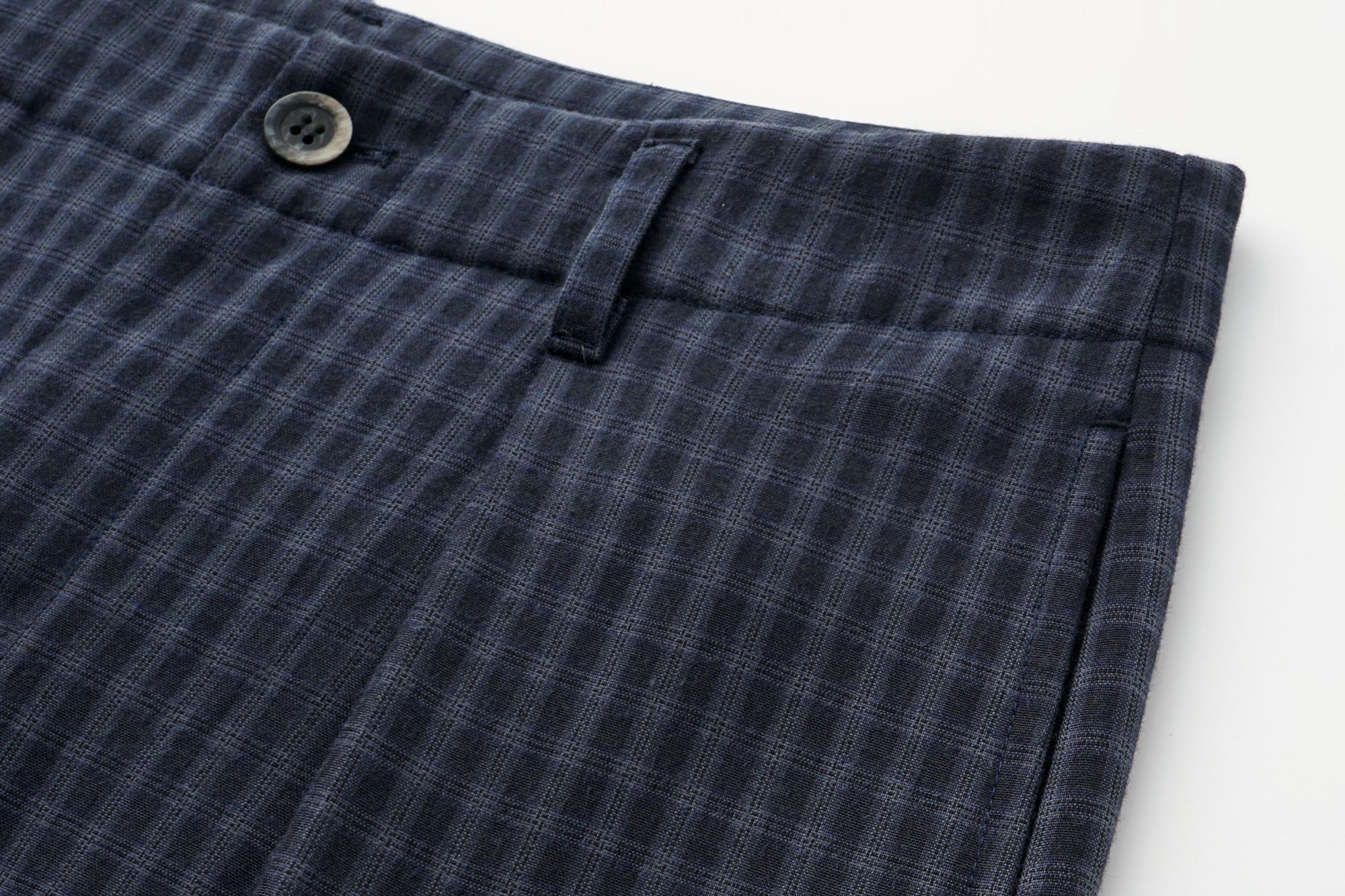 OINIMI Checked Pleated Wide-Leg Pants