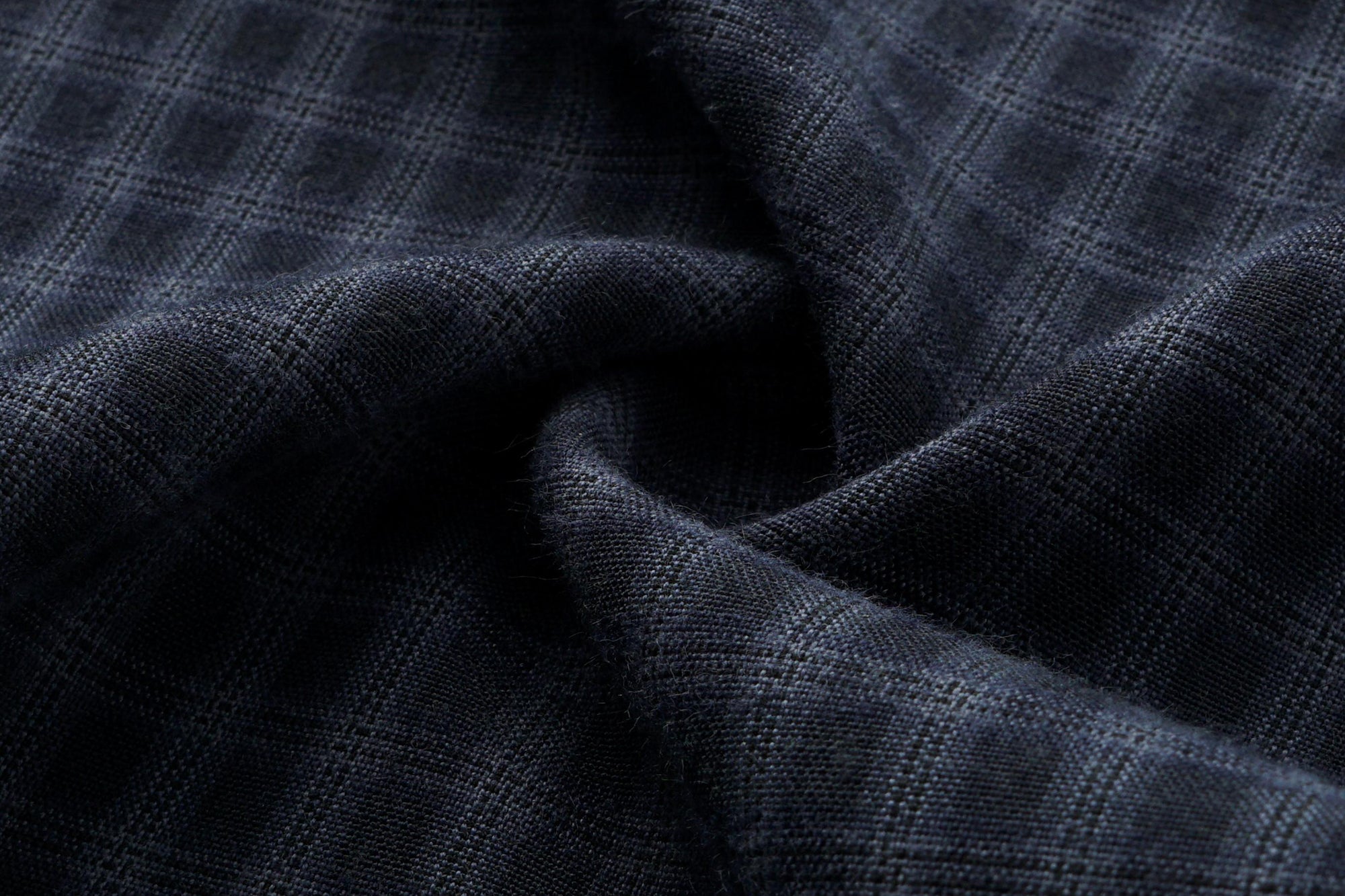 OINIMI Checked Pleated Wide-Leg Pants