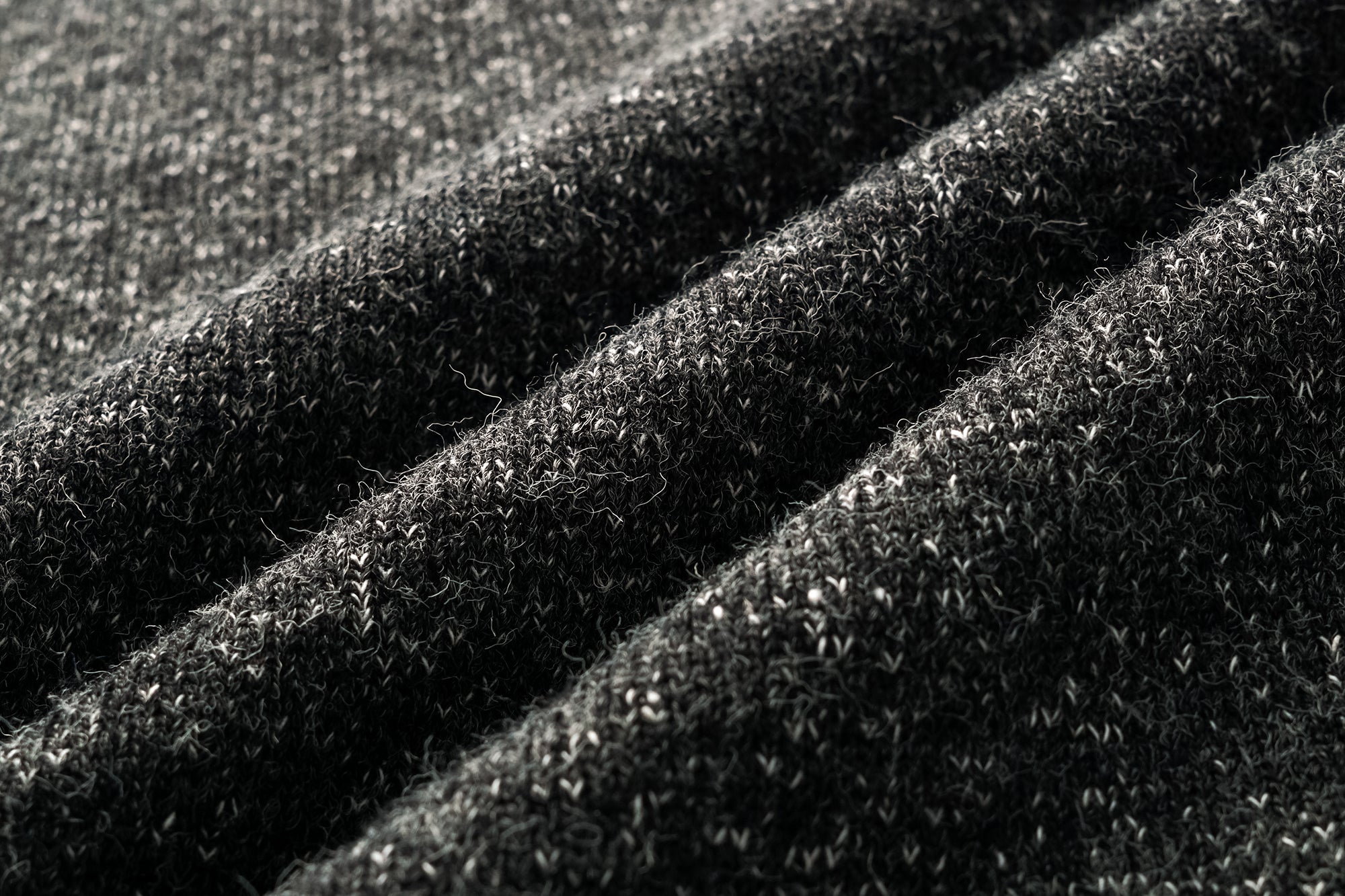 OINIMI Asymmetrical Cinched Speckled Hoodie