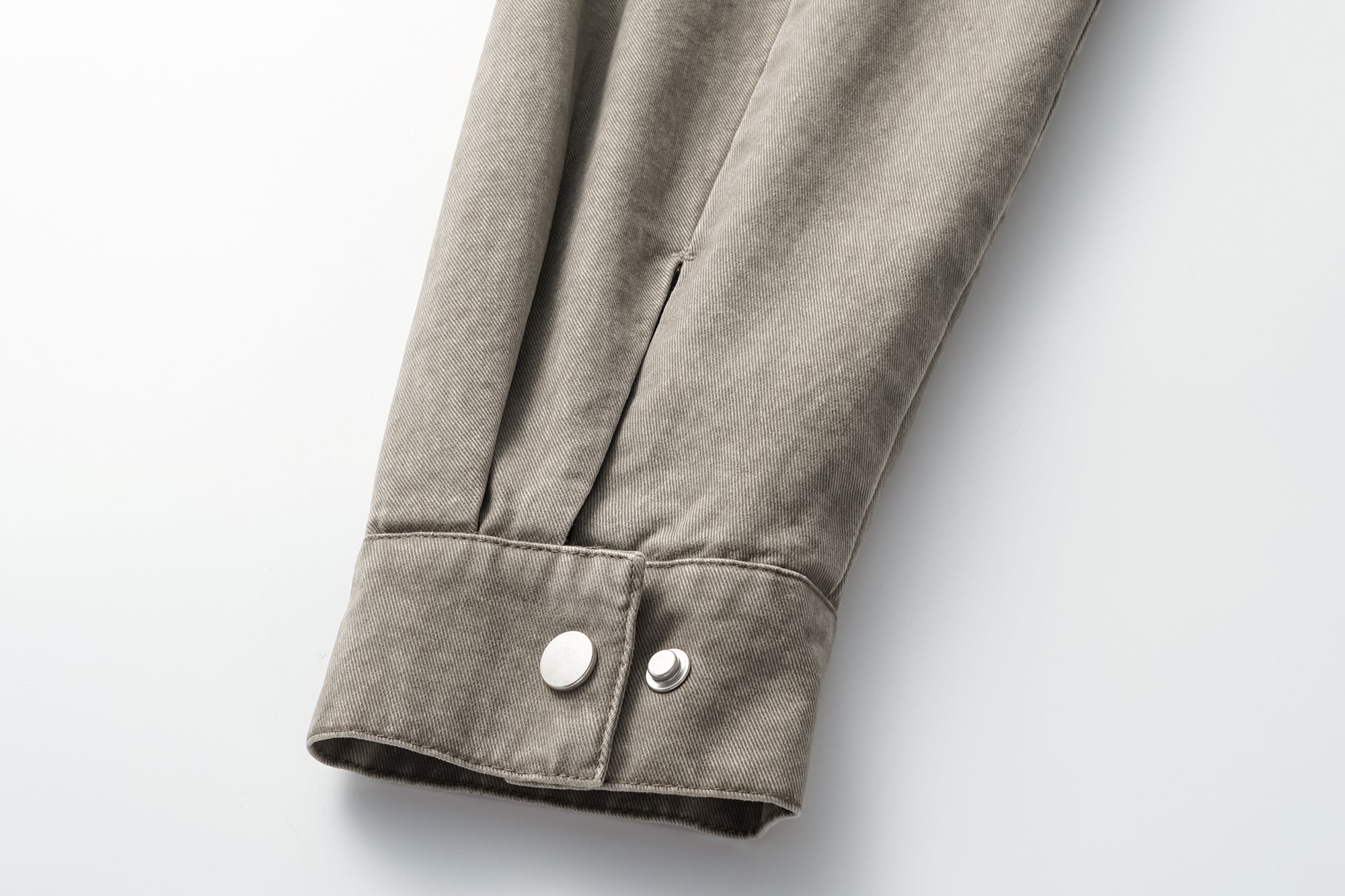 OINIMI Detachable Ruffle-Trim Harrington Jacket