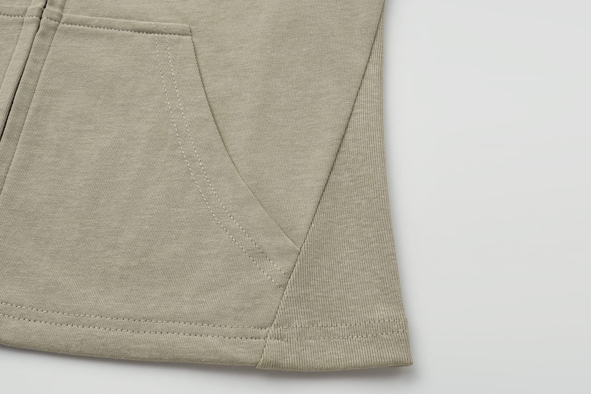 OINIMI Deconstructed Triple-Zip Funnel-Neck Jacket