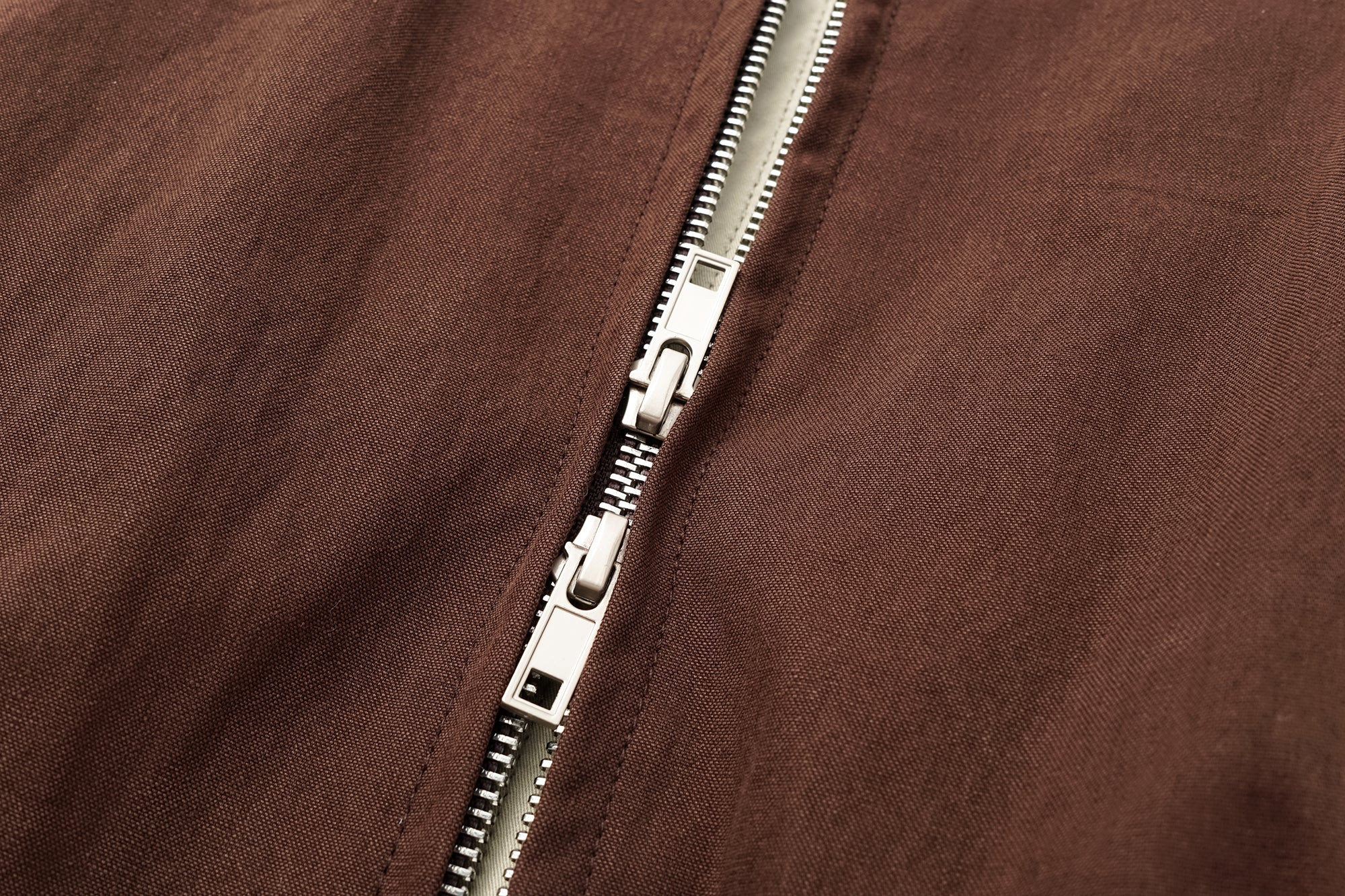 OINIMI Layered Detachable Faux-Fur Harrington Jacket