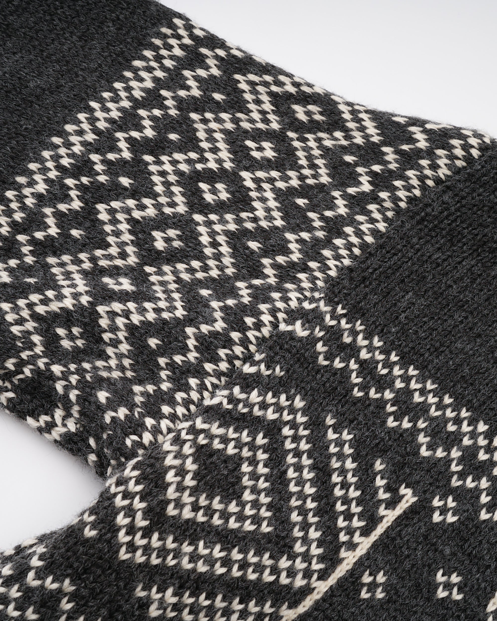 PCLA Fair Isle Reindeer Off-Shoulder Sweater