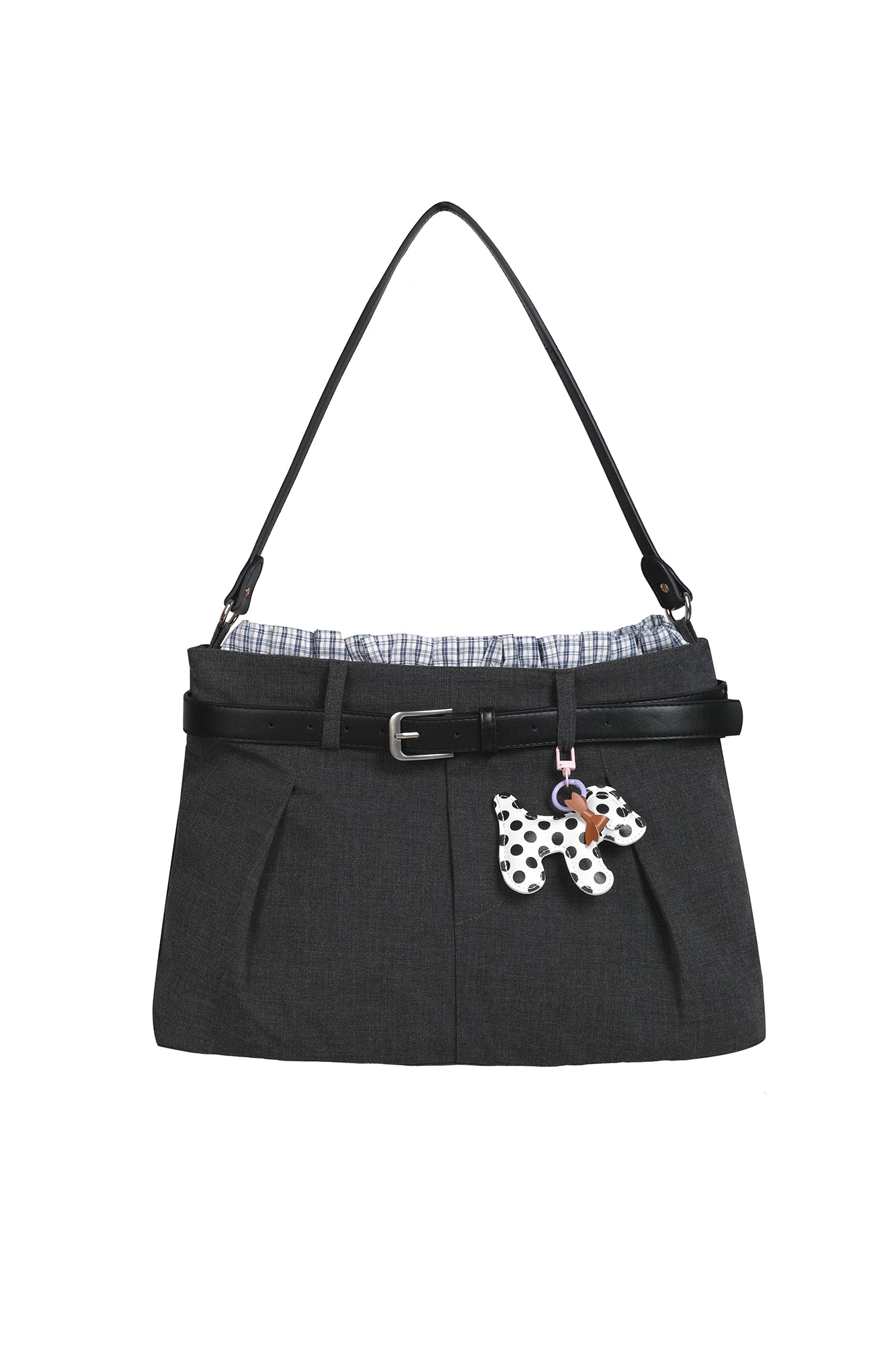 COSTUSTOOT Trouser-Waistband Spliced Shoulder Bag