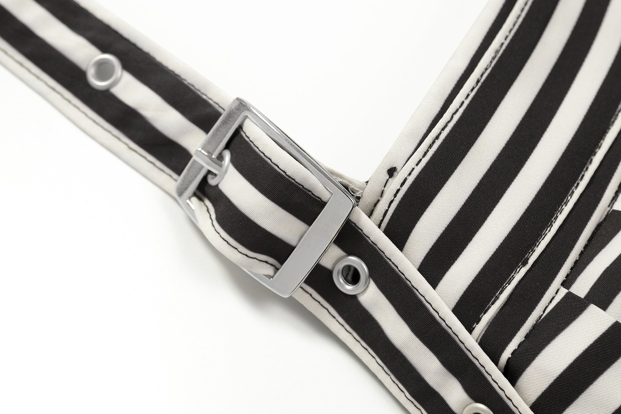 COSTUSTOOT Pleated Buckle Shoulder Bag
