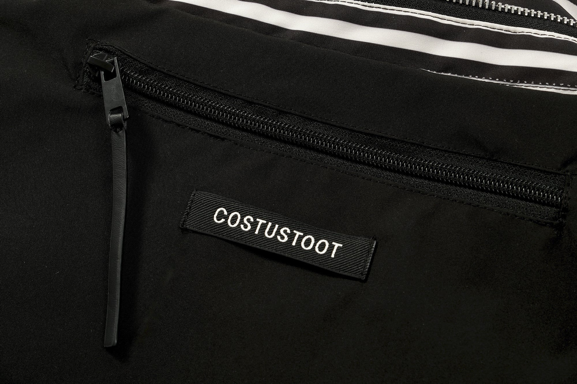 COSTUSTOOT Pleated Buckle Shoulder Bag