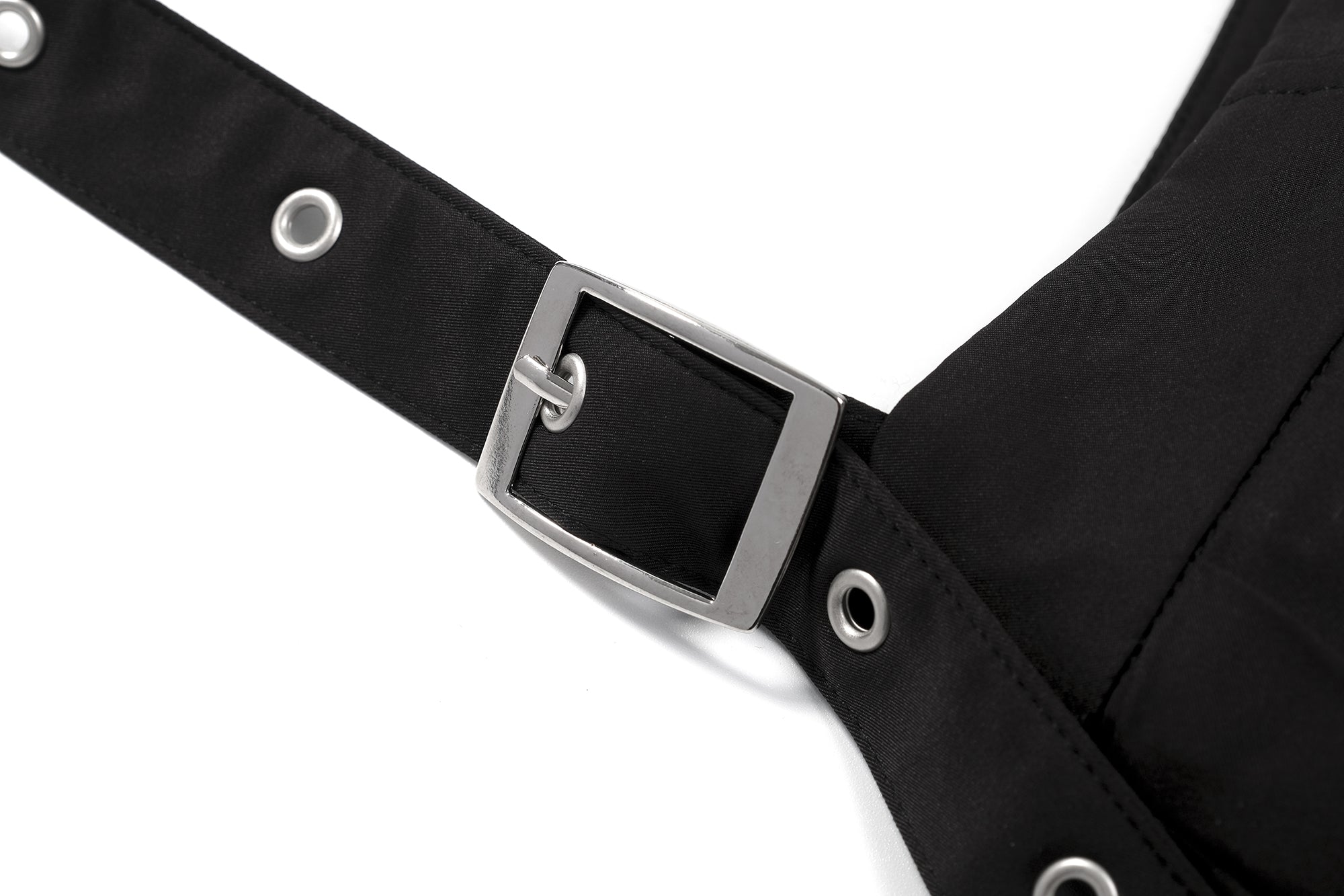 COSTUSTOOT Pleated Buckle Shoulder Bag