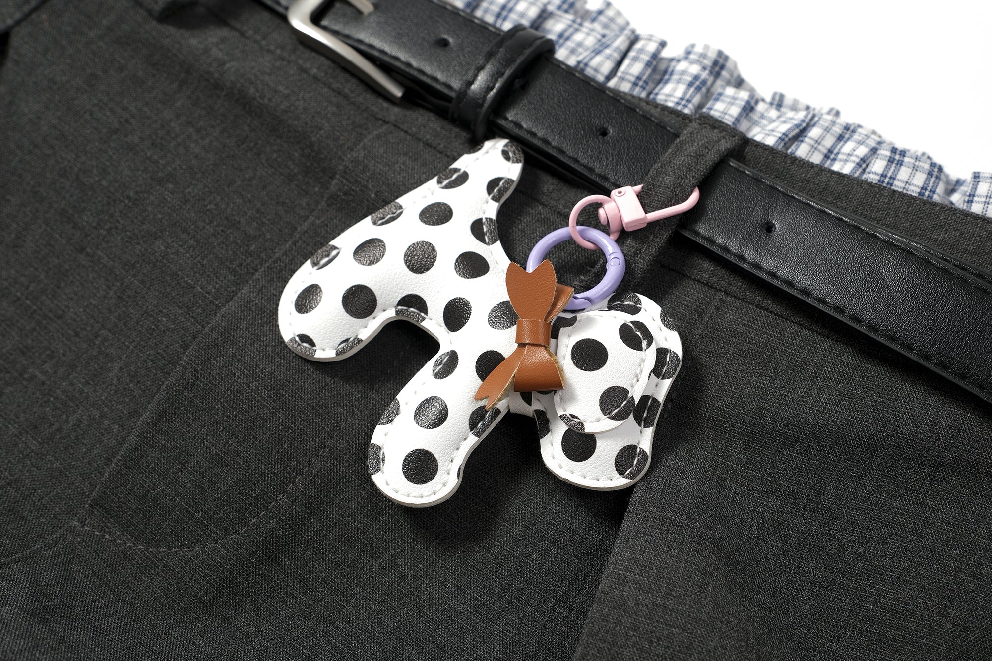 COSTUSTOOT Trouser-Waistband Spliced Shoulder Bag