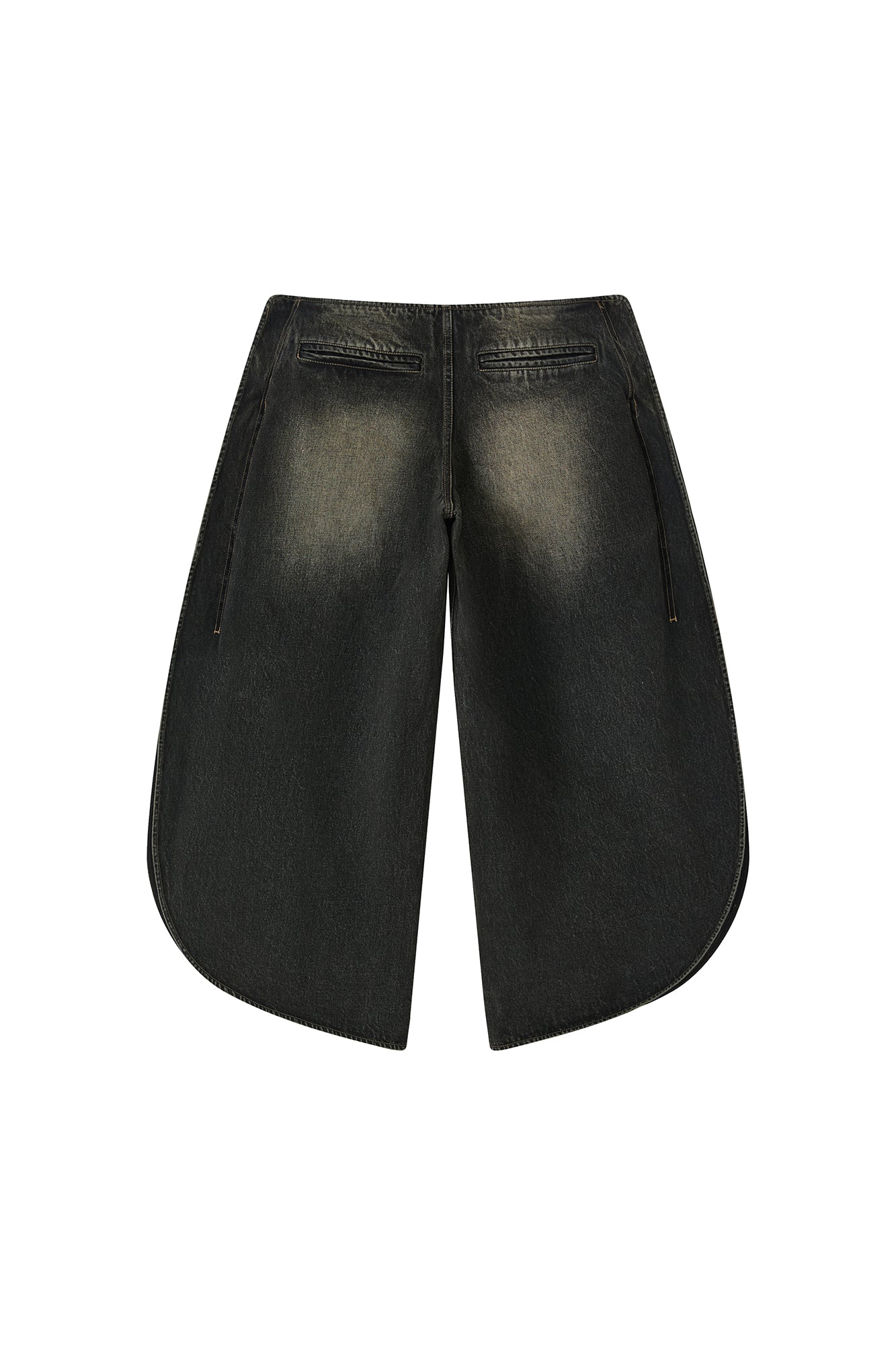 VERSION9 Dirty Fit Barrel-Leg Jeans