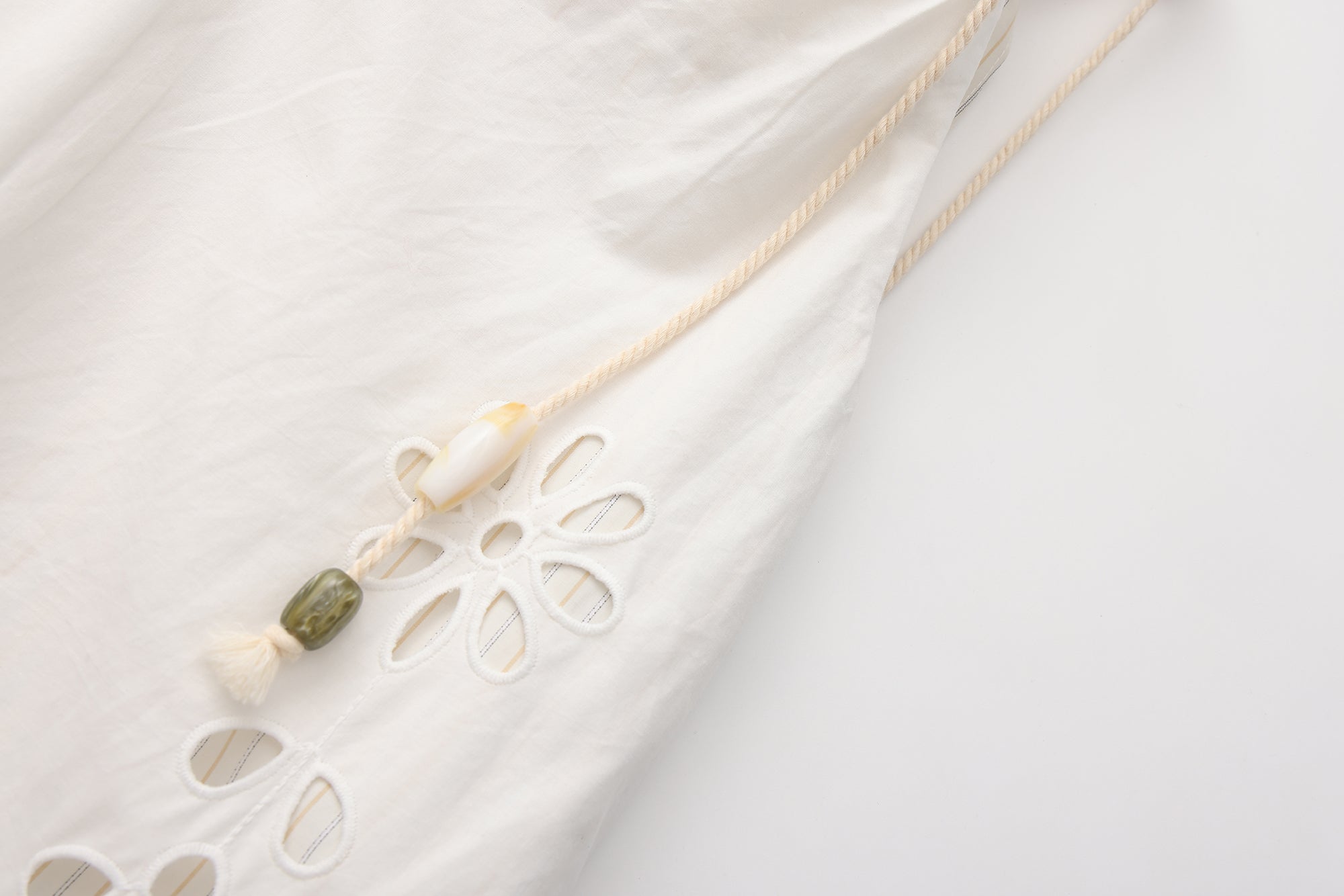 JIUWU PARK Reversible Floral Eyelet Slip Dress