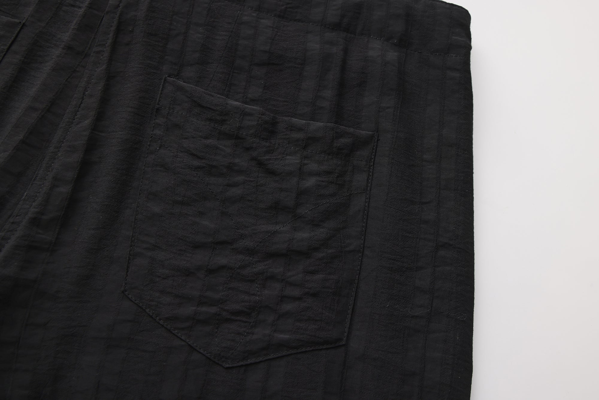 VERSION9 Beaded Drawstring Wide-Leg Pants