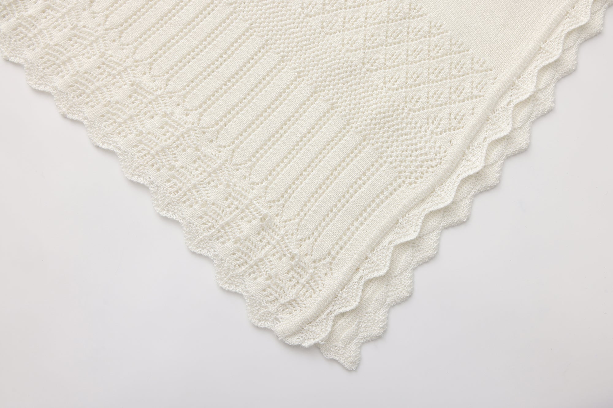 VERSION9 Handkerchief Hem Knit-Trim Midi Skirt