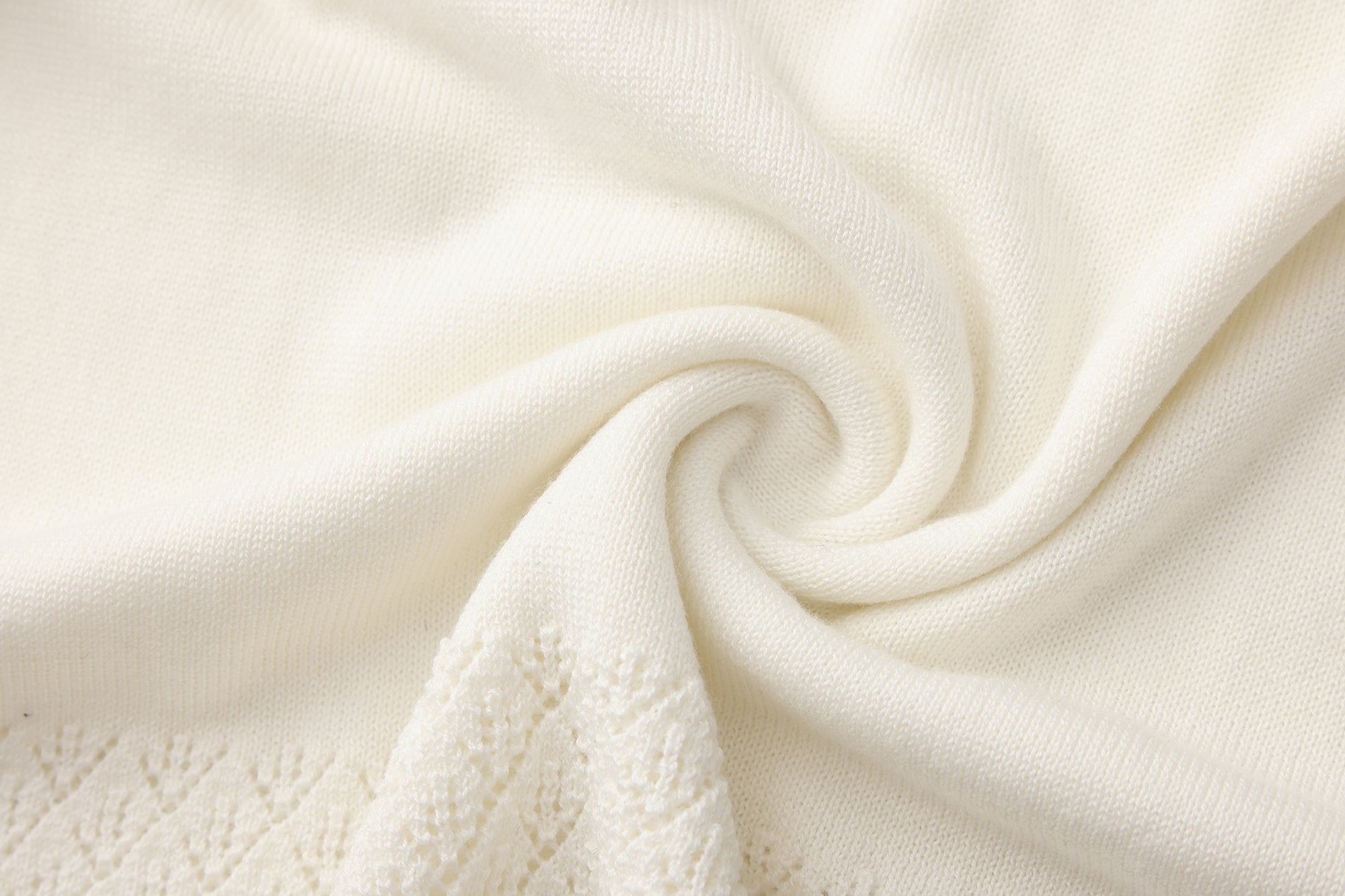 VERSION9 Handkerchief Hem Knit-Trim Midi Skirt