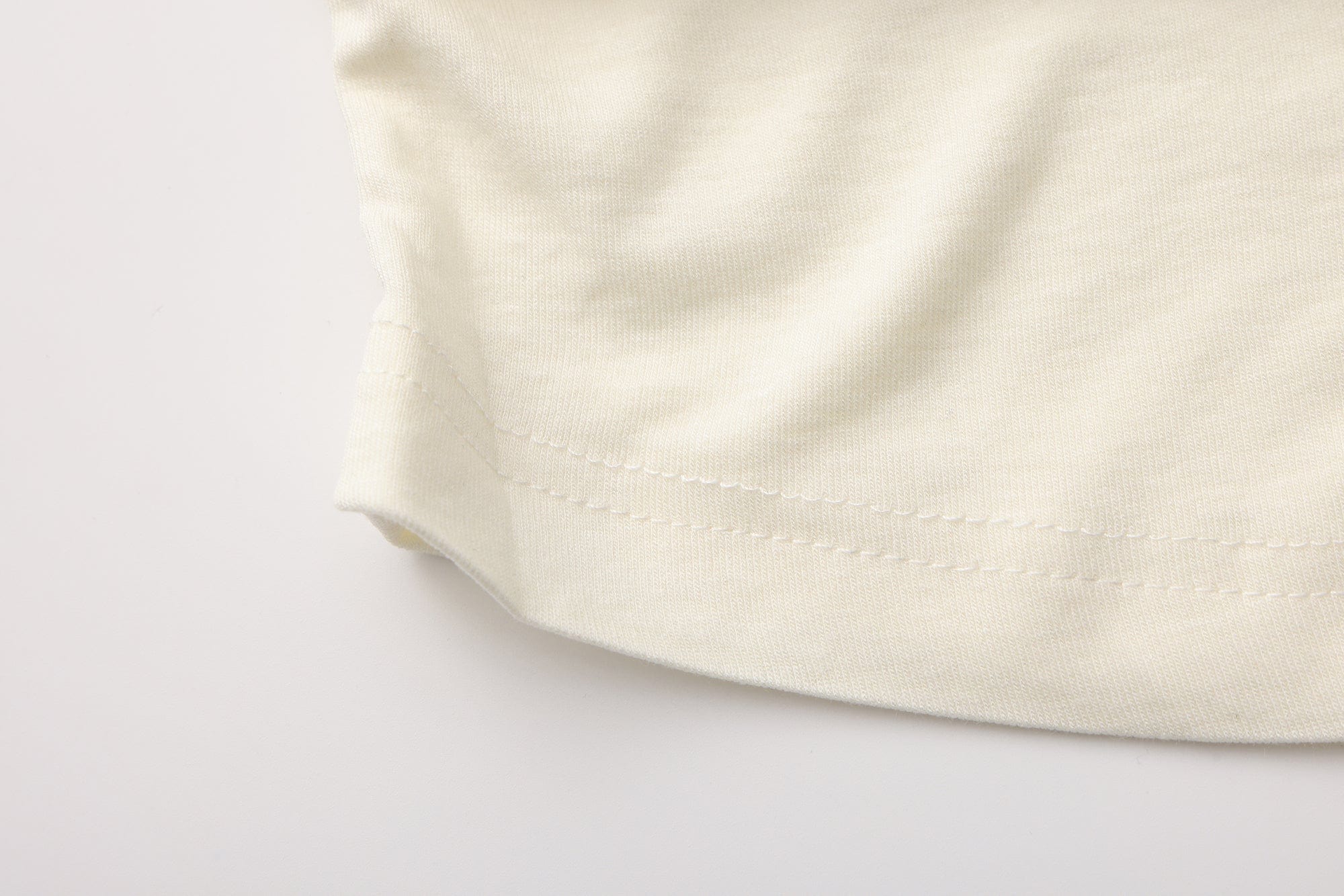 FAYCHUI Cowl Neck Pearl-Studded Long Sleeve Tee