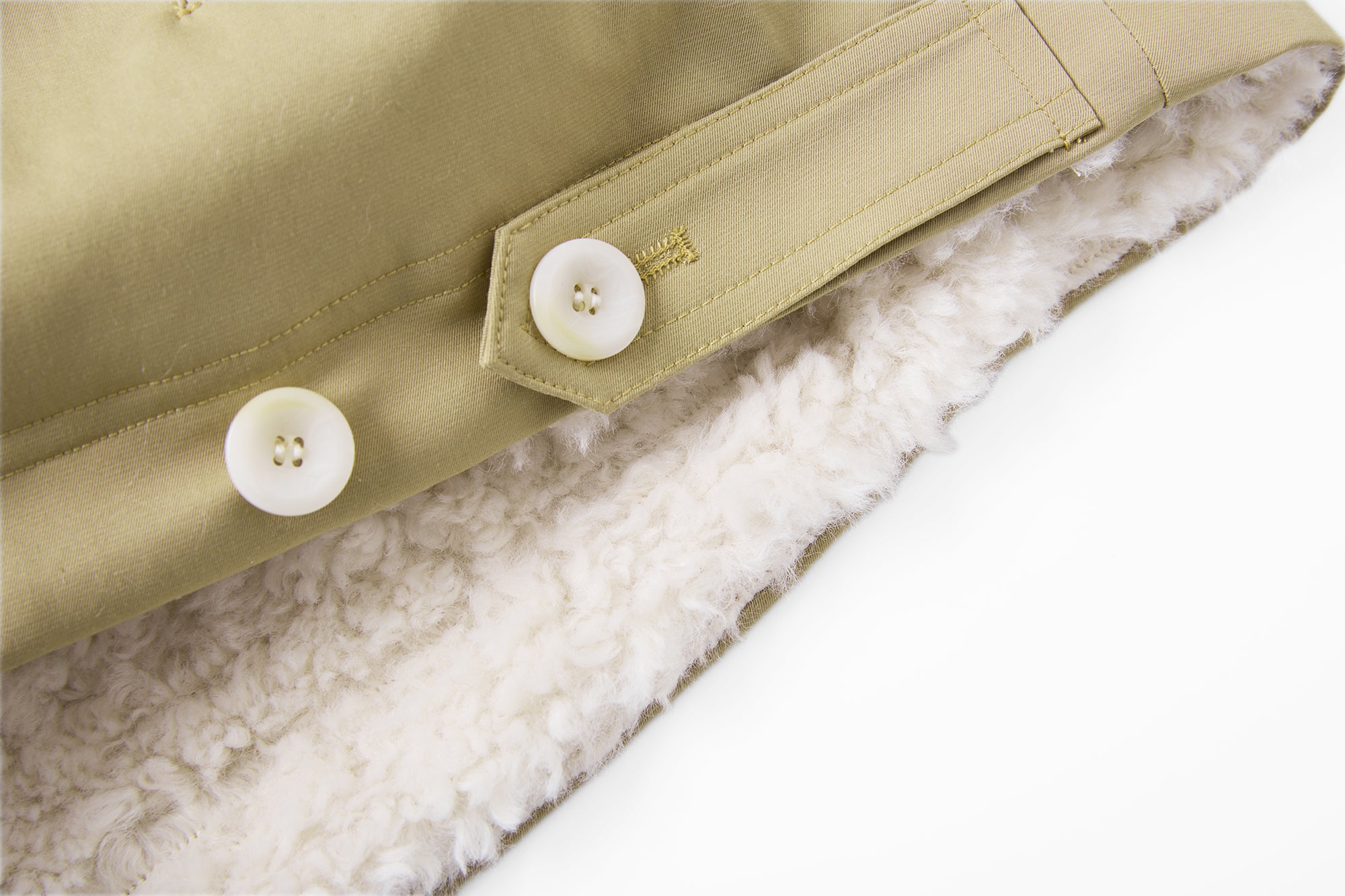 SAME FLOW Reversible Embroidered Fleece-Lined Jacket