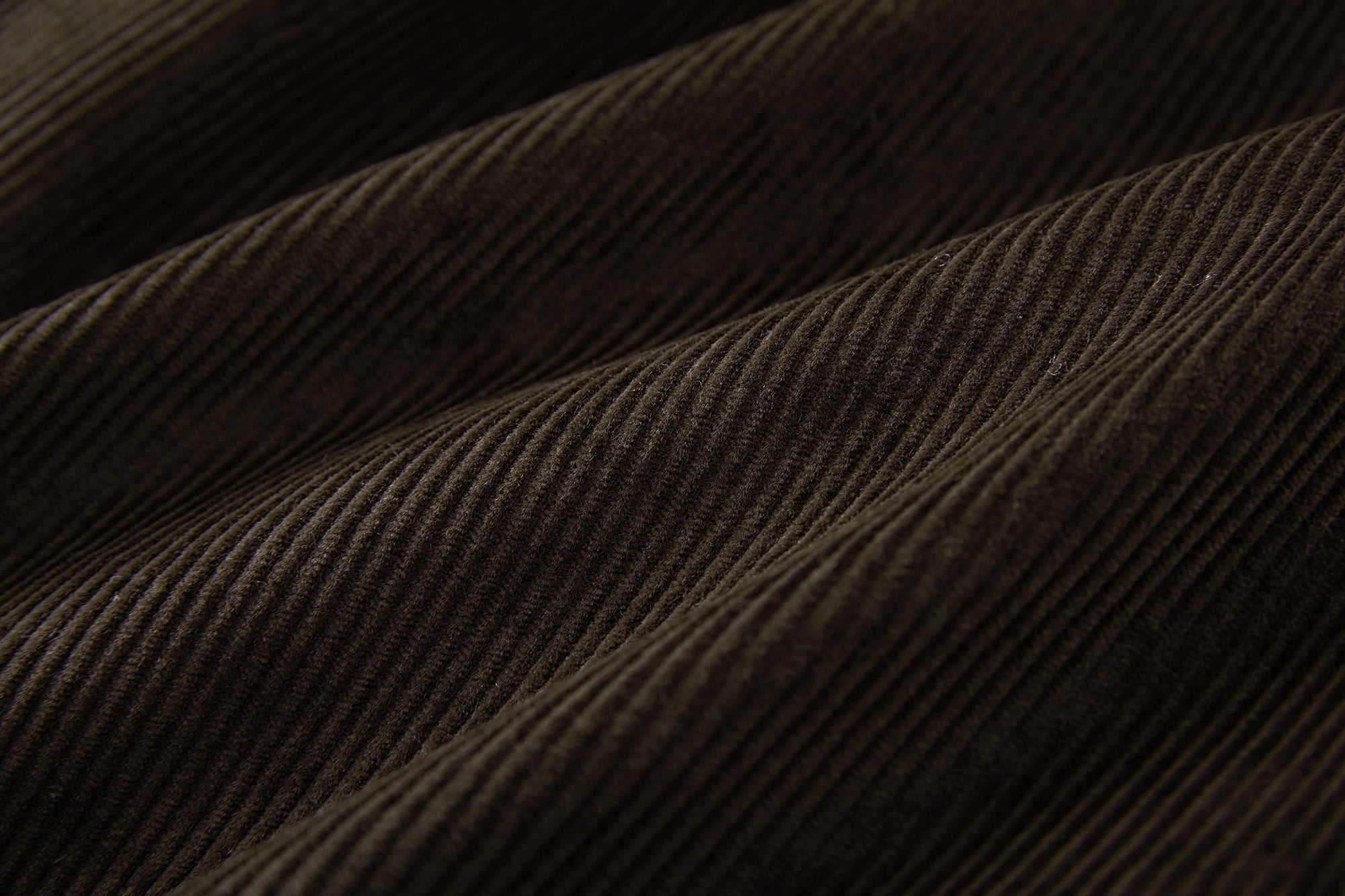 SAME FLOW Pleated Belted Corduroy Culotte Pants