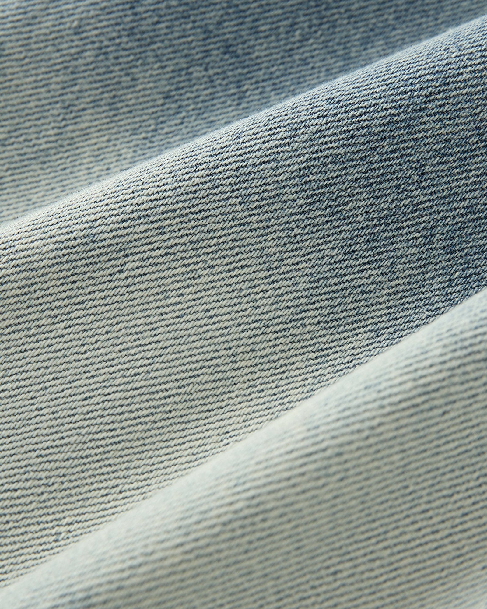 SAME FLOW Distressed Washed Gradient Denim Jacket