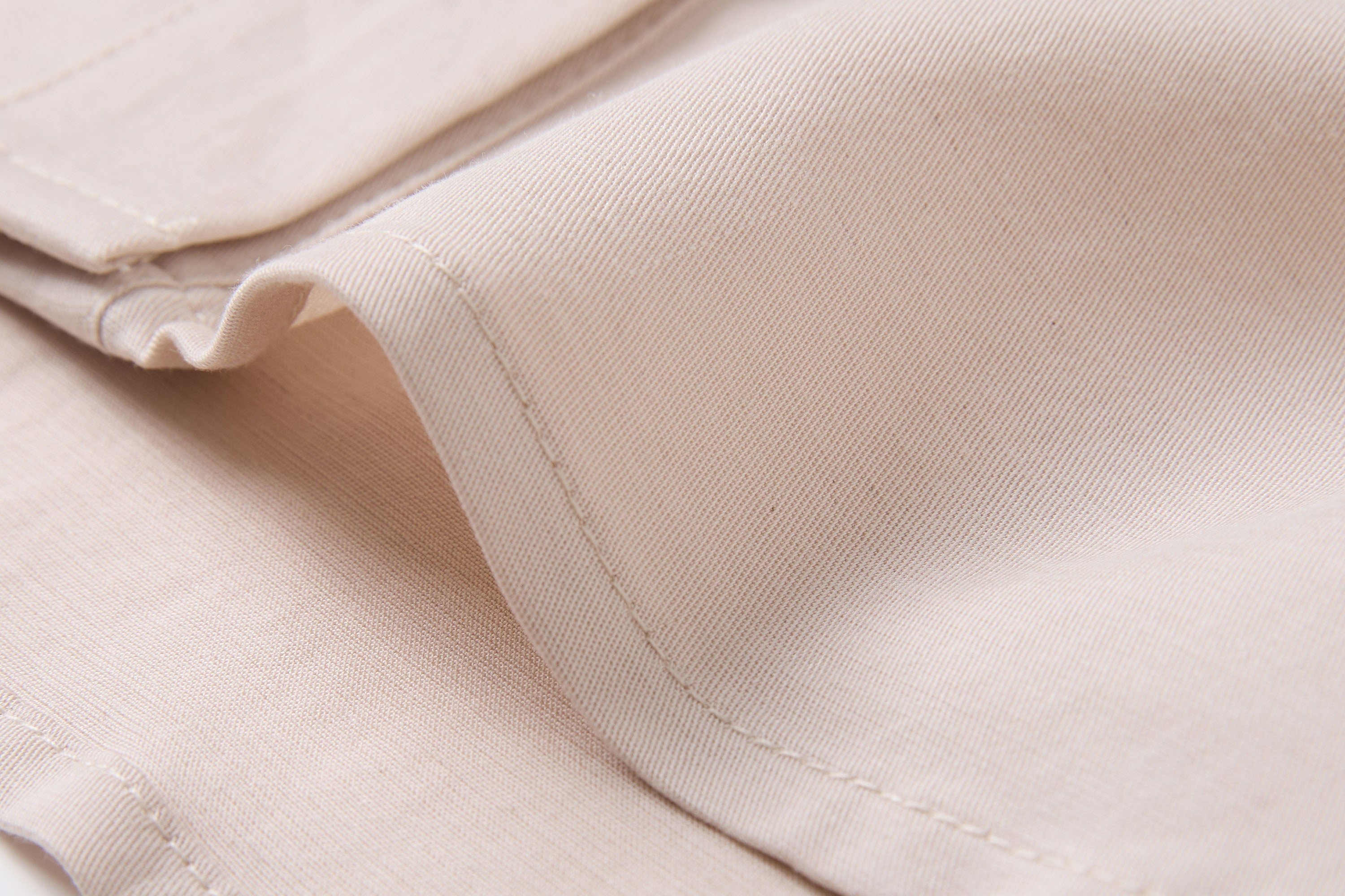 SAME FLOW Floral Embroidered Back-Drawstring Shirt