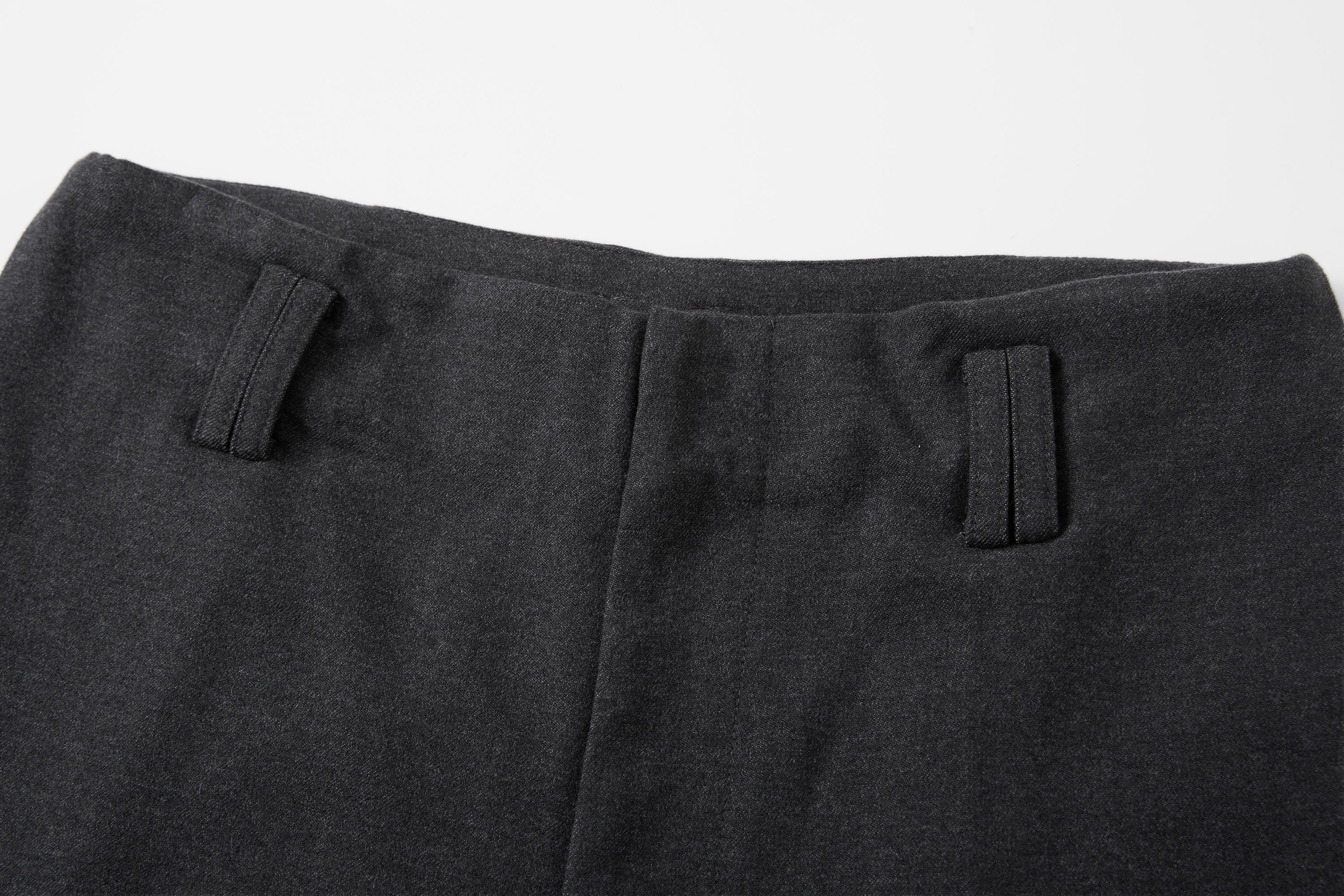 SAME FLOW Classic Pleated Wide-Leg Drape Trousers