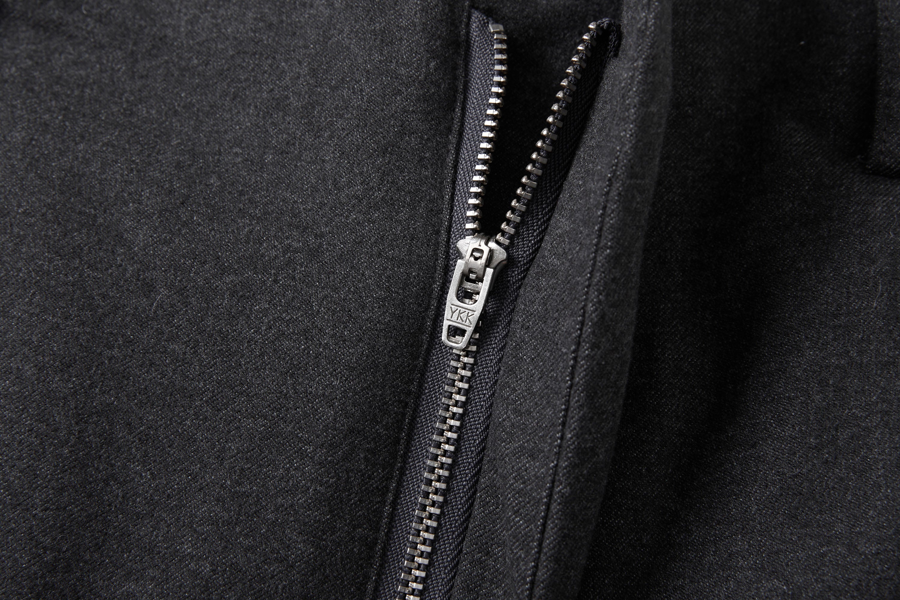 SAME FLOW Classic Pleated Wide-Leg Drape Trousers