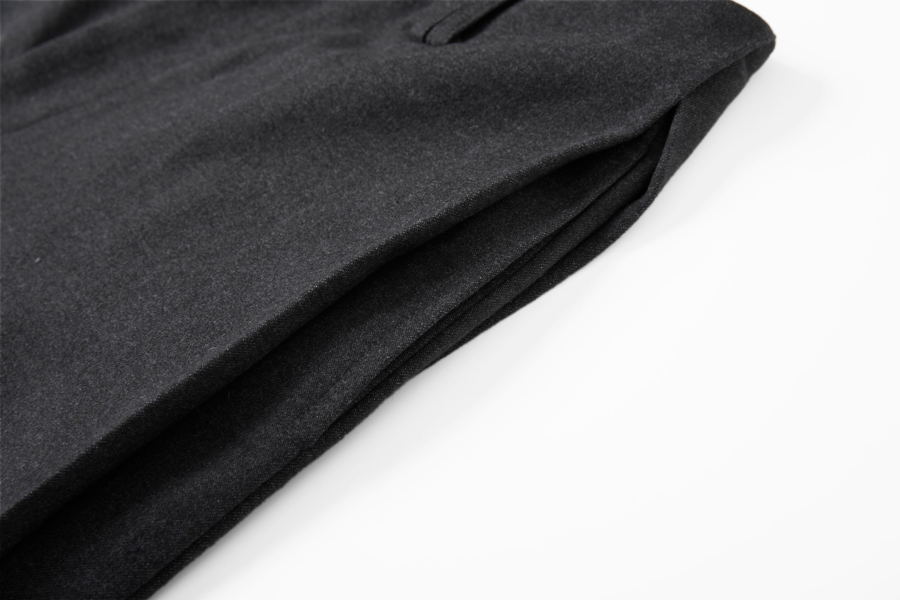 SAME FLOW Classic Pleated Wide-Leg Drape Trousers