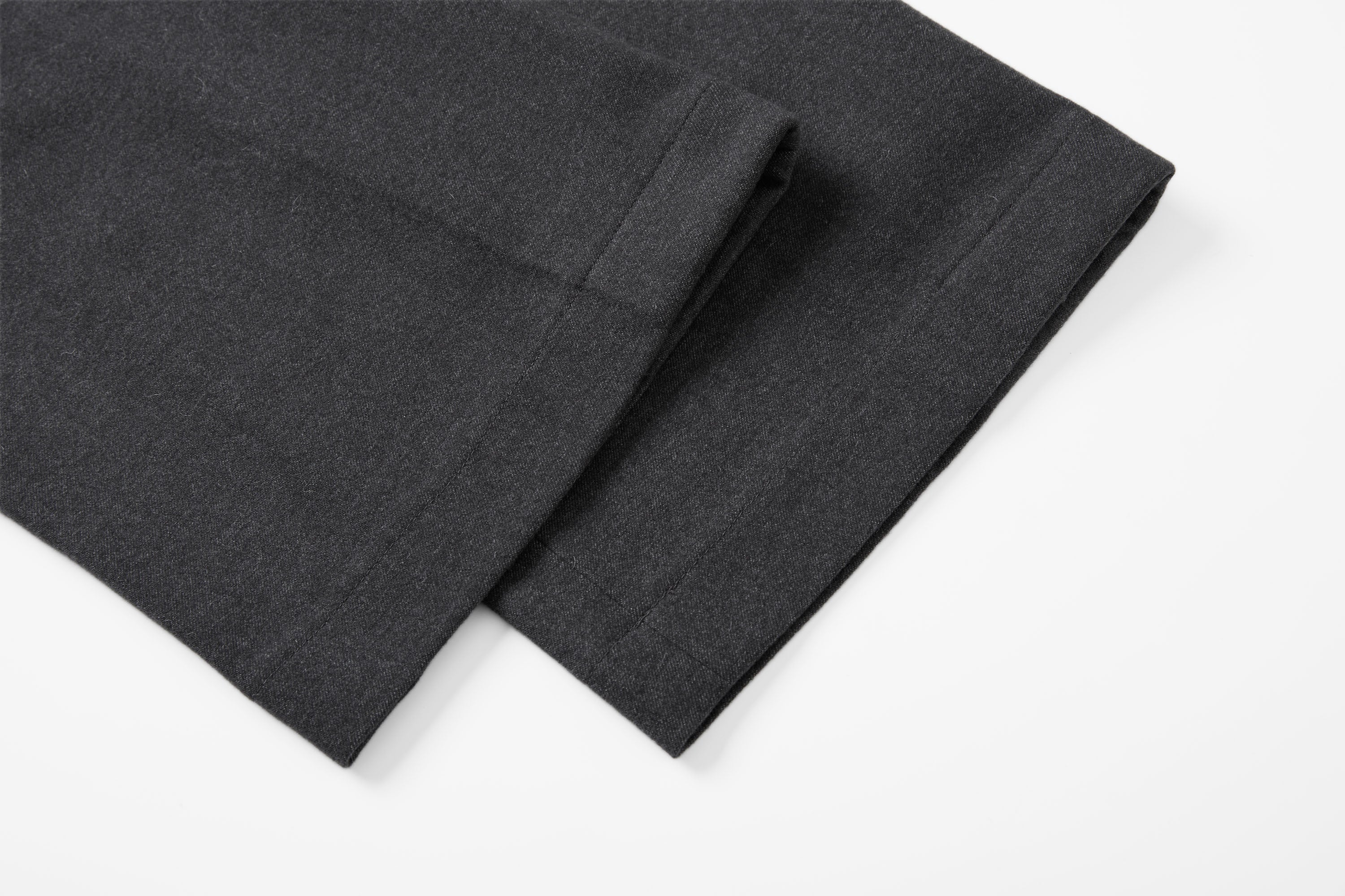 SAME FLOW Classic Pleated Wide-Leg Drape Trousers