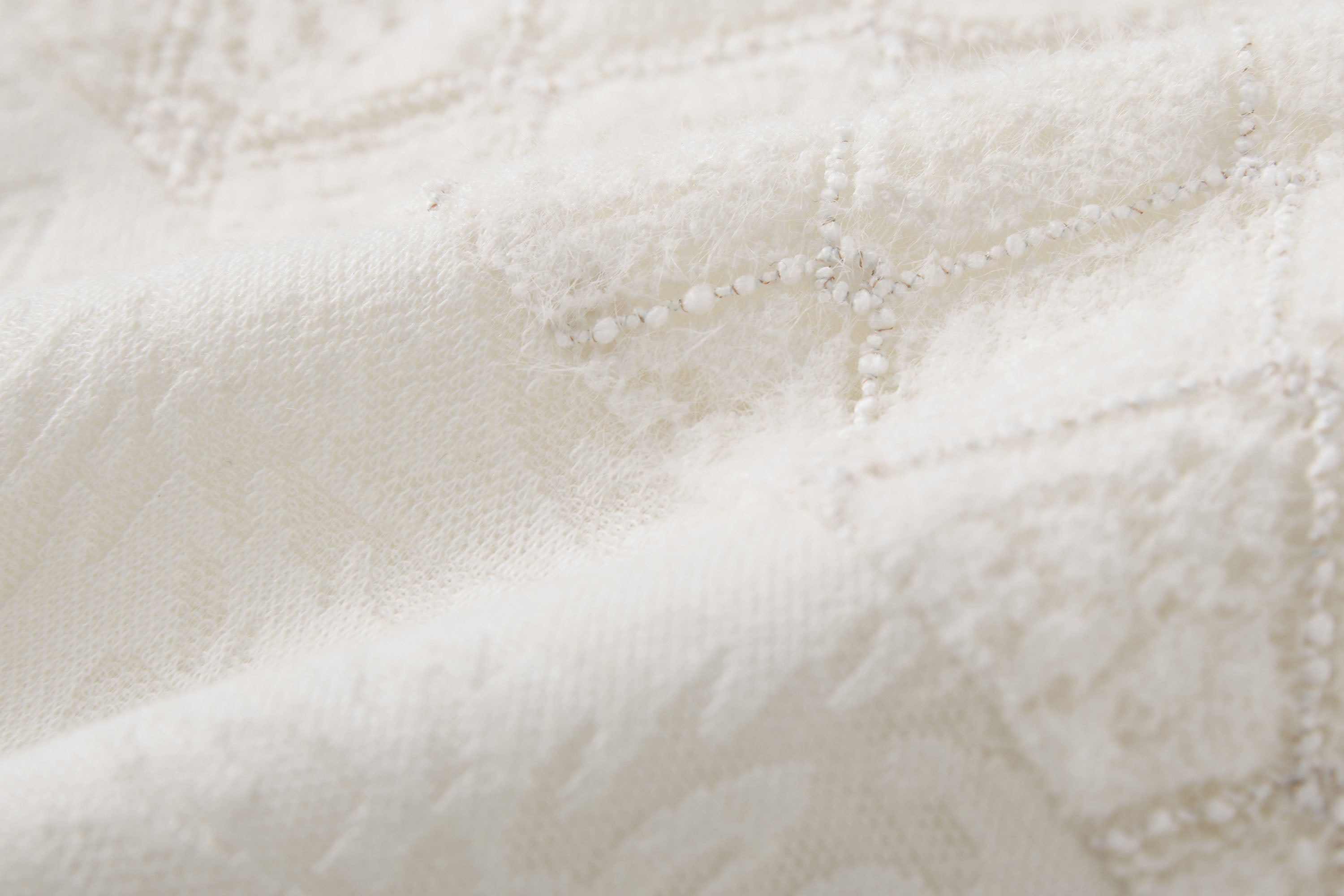 SAME FLOW Ruffle Asym Slip Lace-Panel Dress