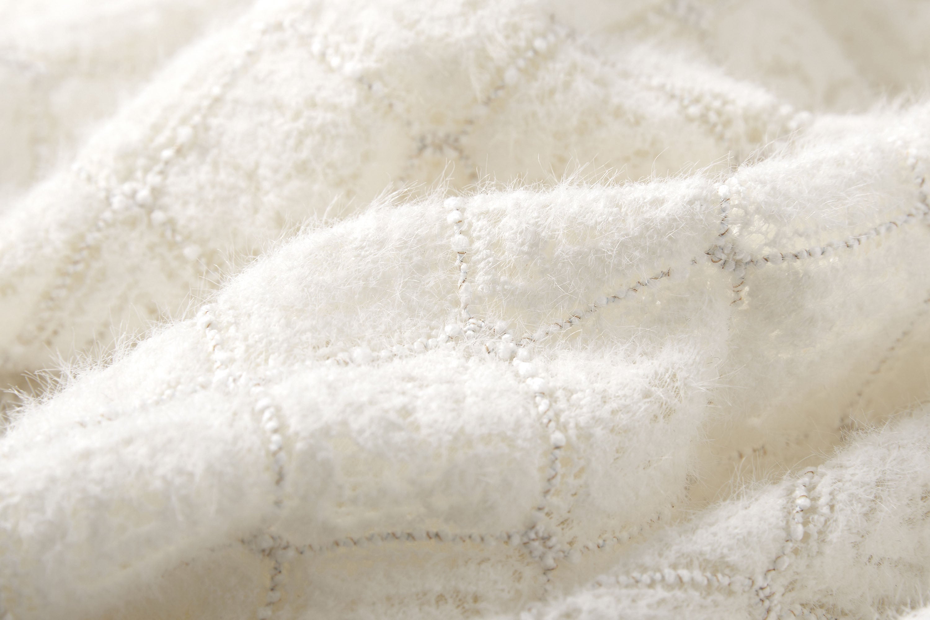 SAME FLOW Ruffle Asym Slip Lace-Panel Dress