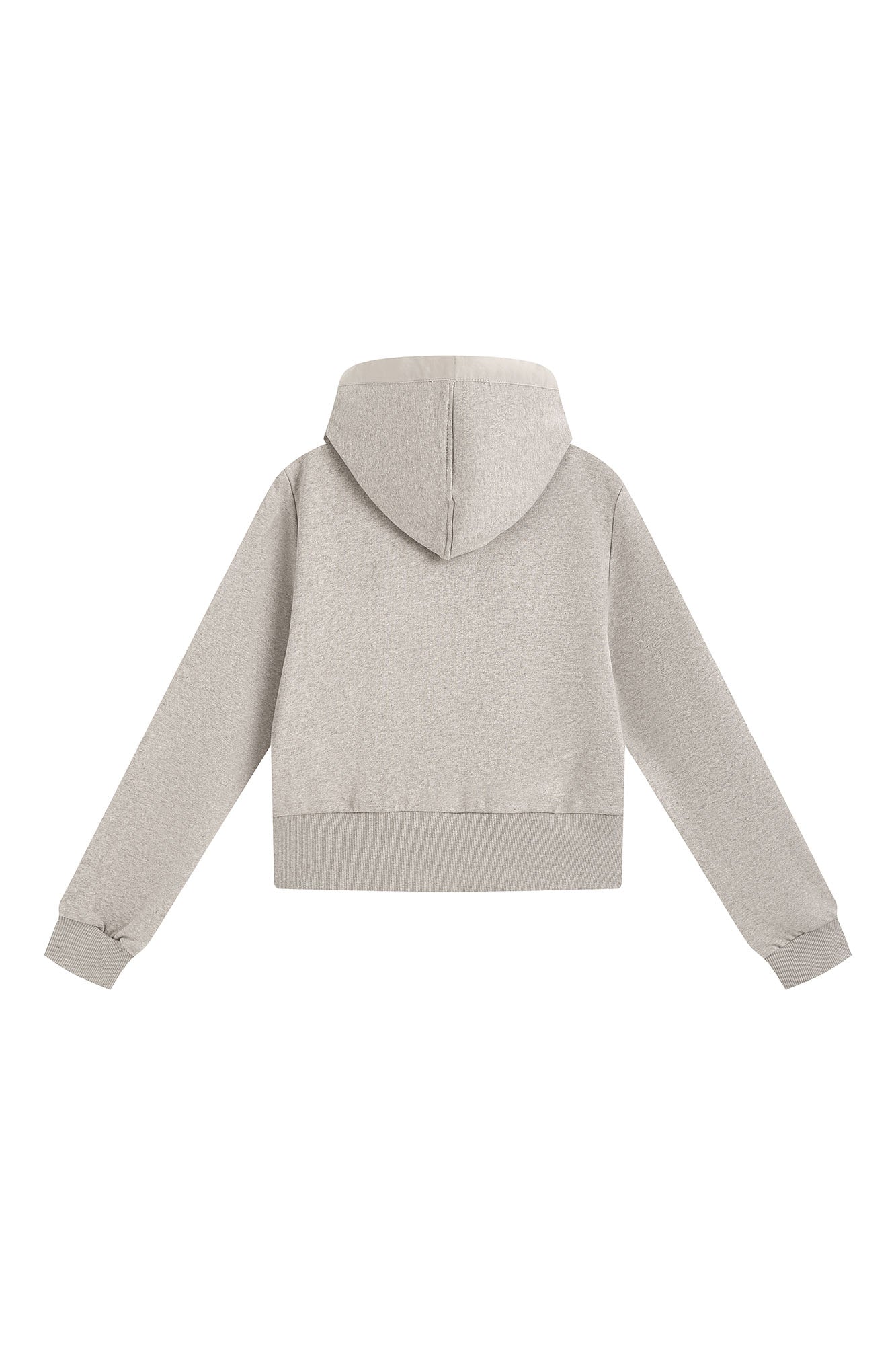 SAME FLOW Modern Cropped Botton-Up Hoodie