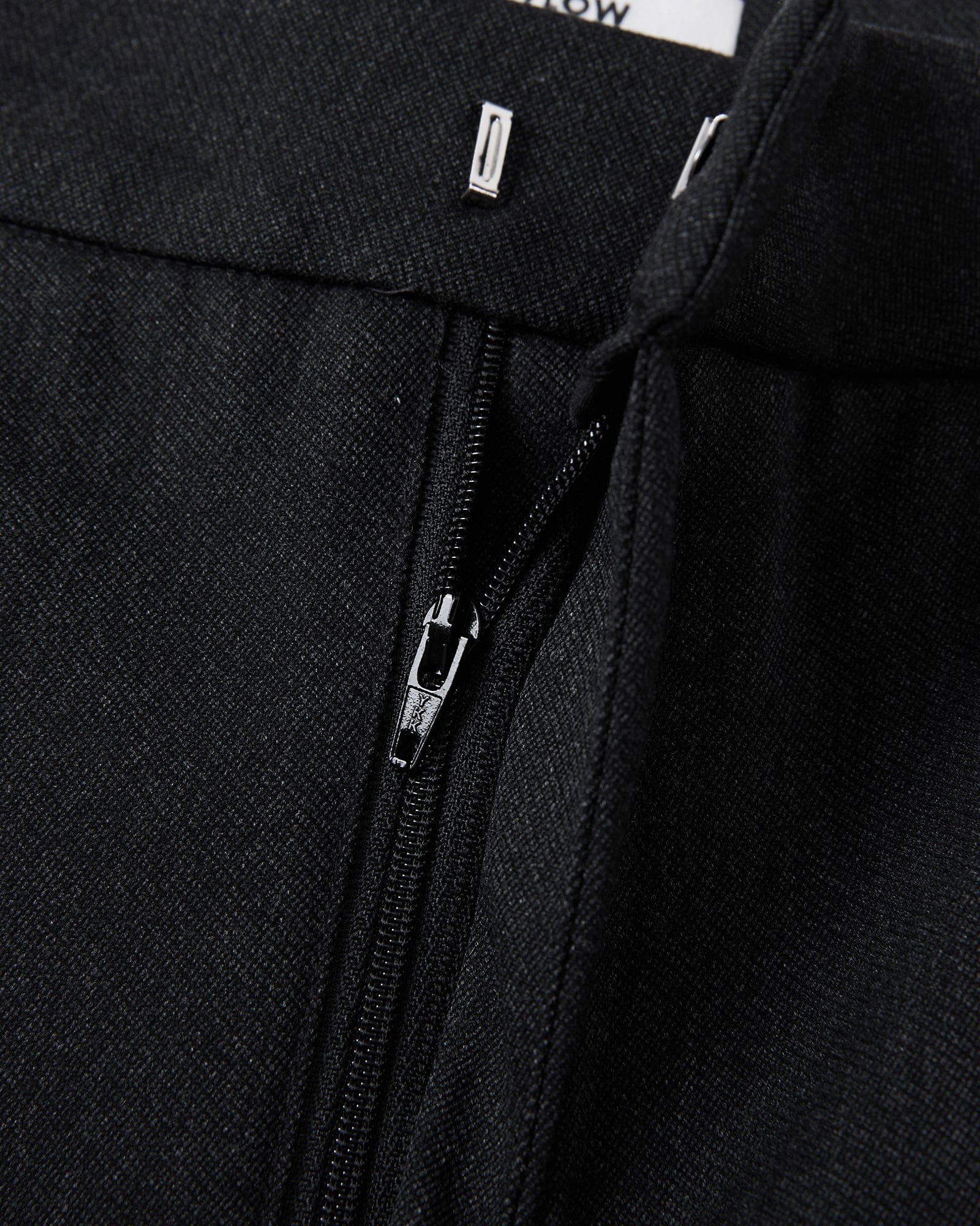 SAME FLOW Retro Wool-Blend Pleated Wide-Leg Trousers