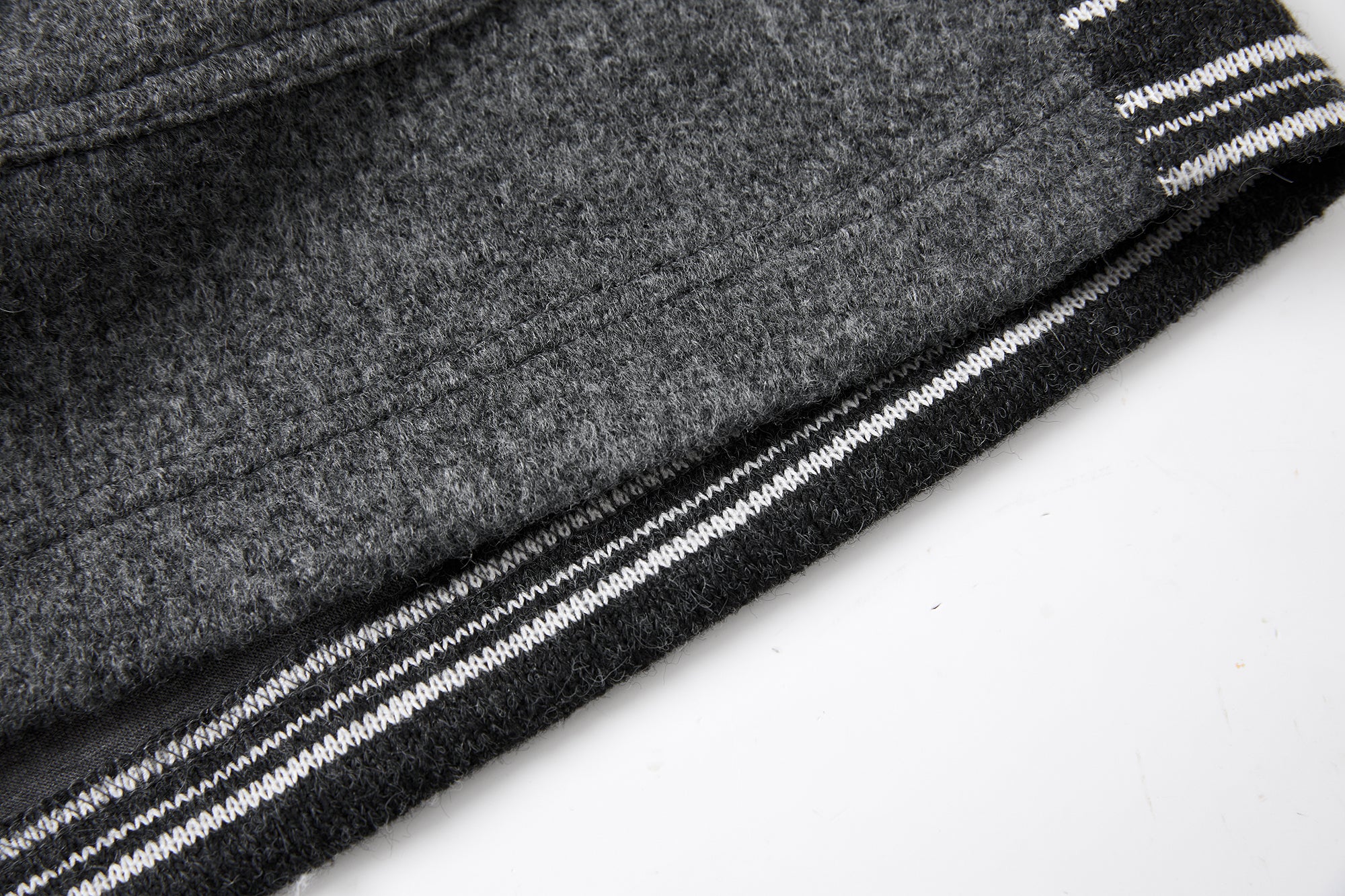 SAME FLOW Belted Reversible Wool-Blend Knit Vest